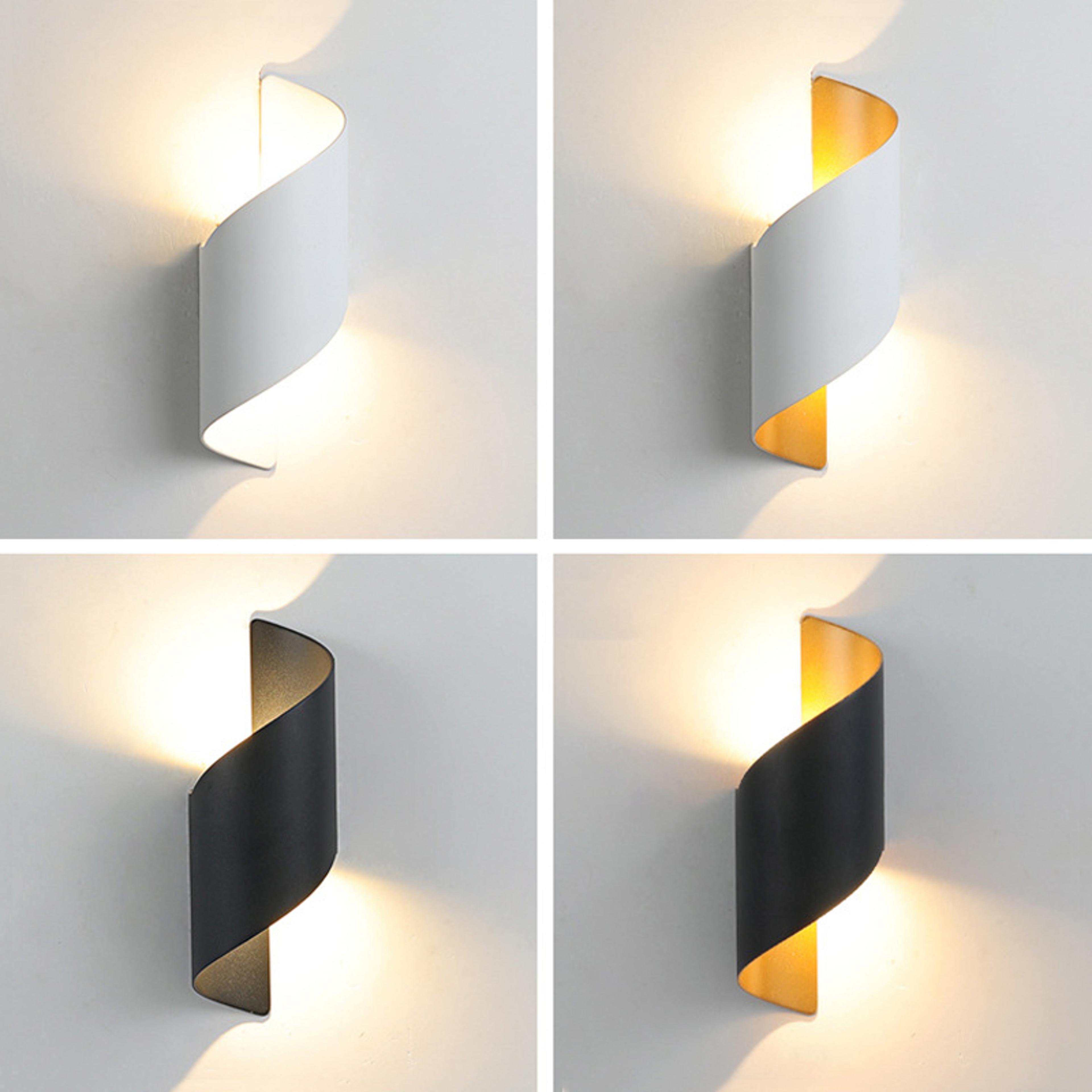 modern led outdoor wall light up down waterproof sconce