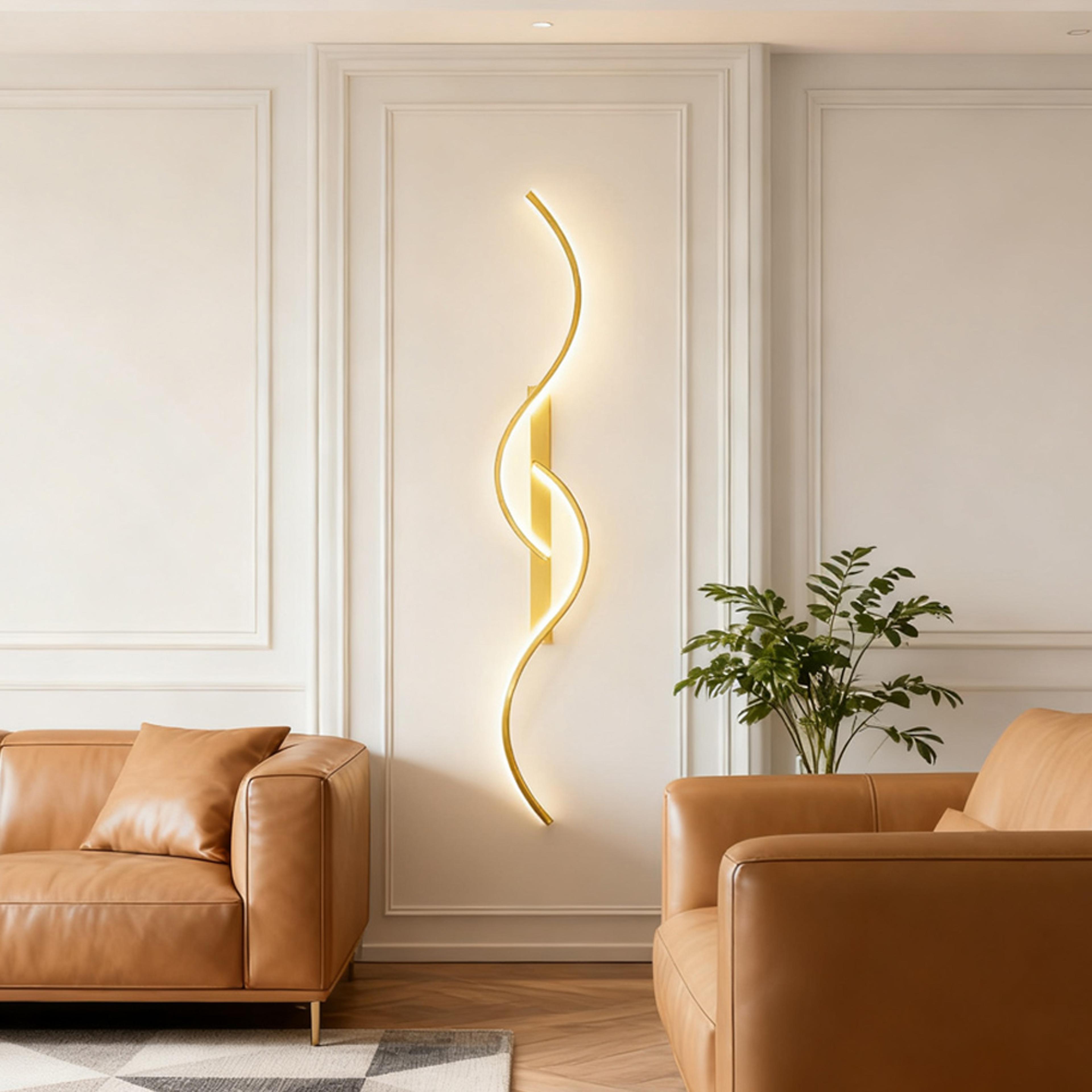 modern led branch wall lamp minimalist bedroom living room lighting decor