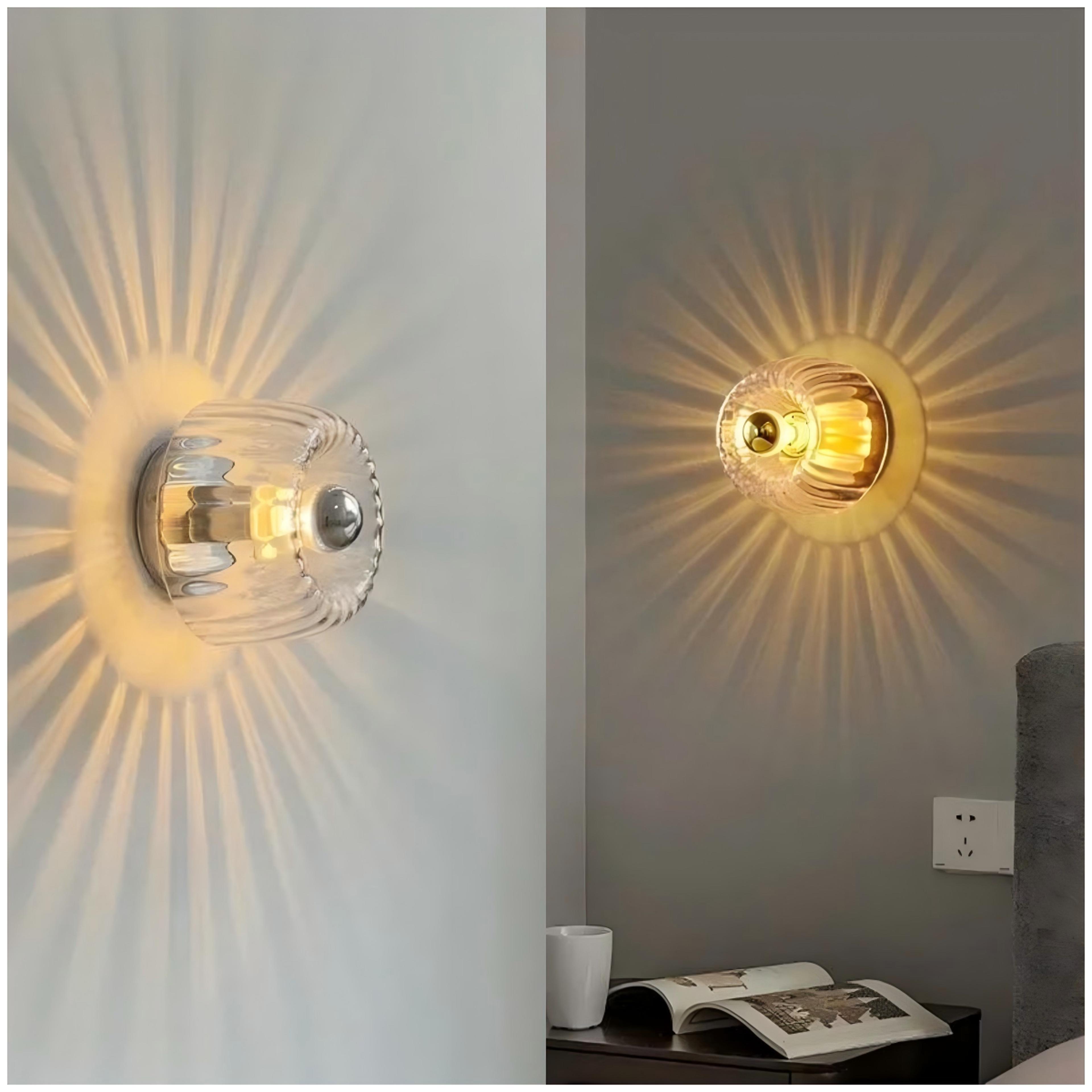 modern bauhaus glass wall lamp elegant bauhaus wall light for living room hallway decor