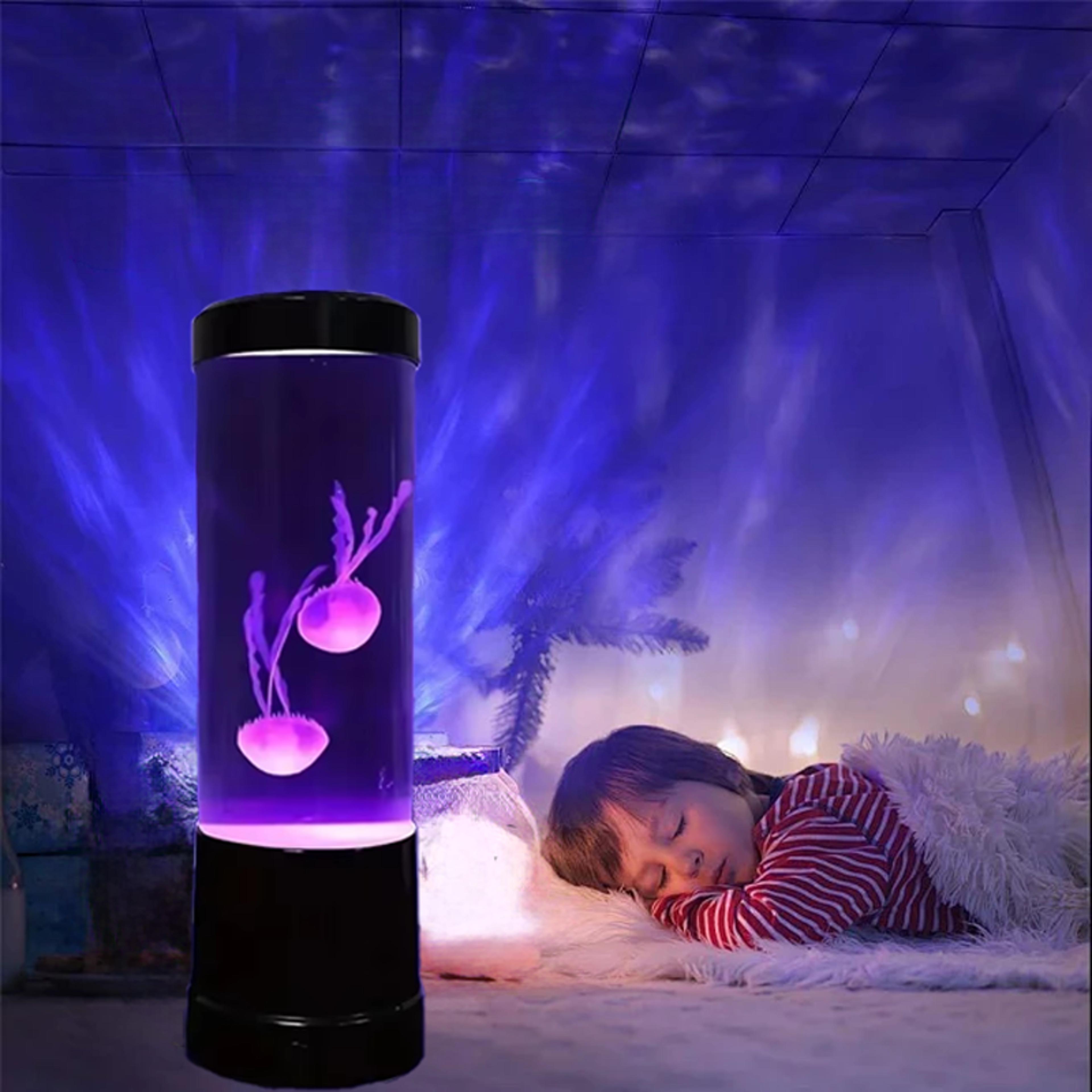 jellyfish lamp led aquarium night light color changing mood lamp