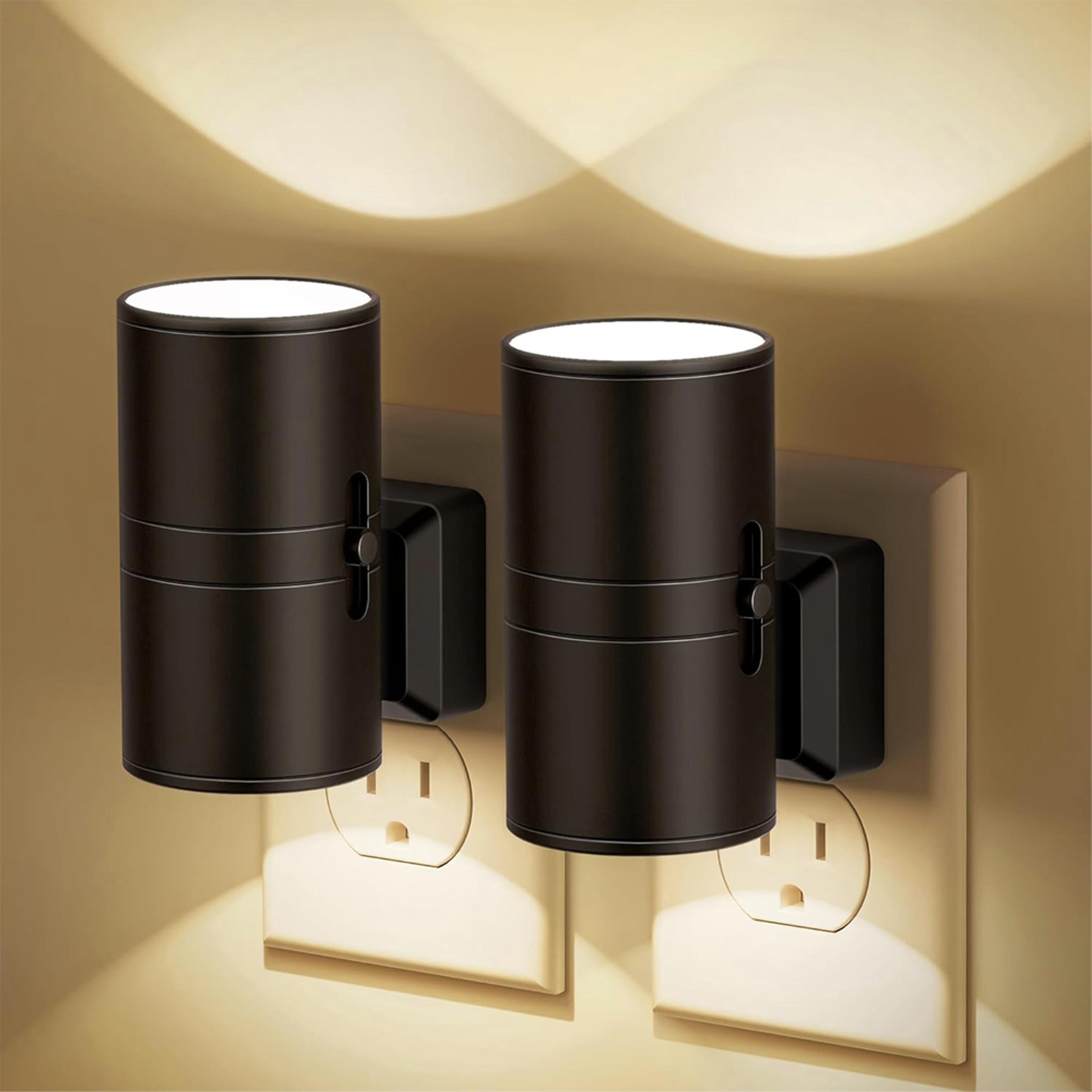 dimmable led night light with auto sensor for hallway bedroom comfort