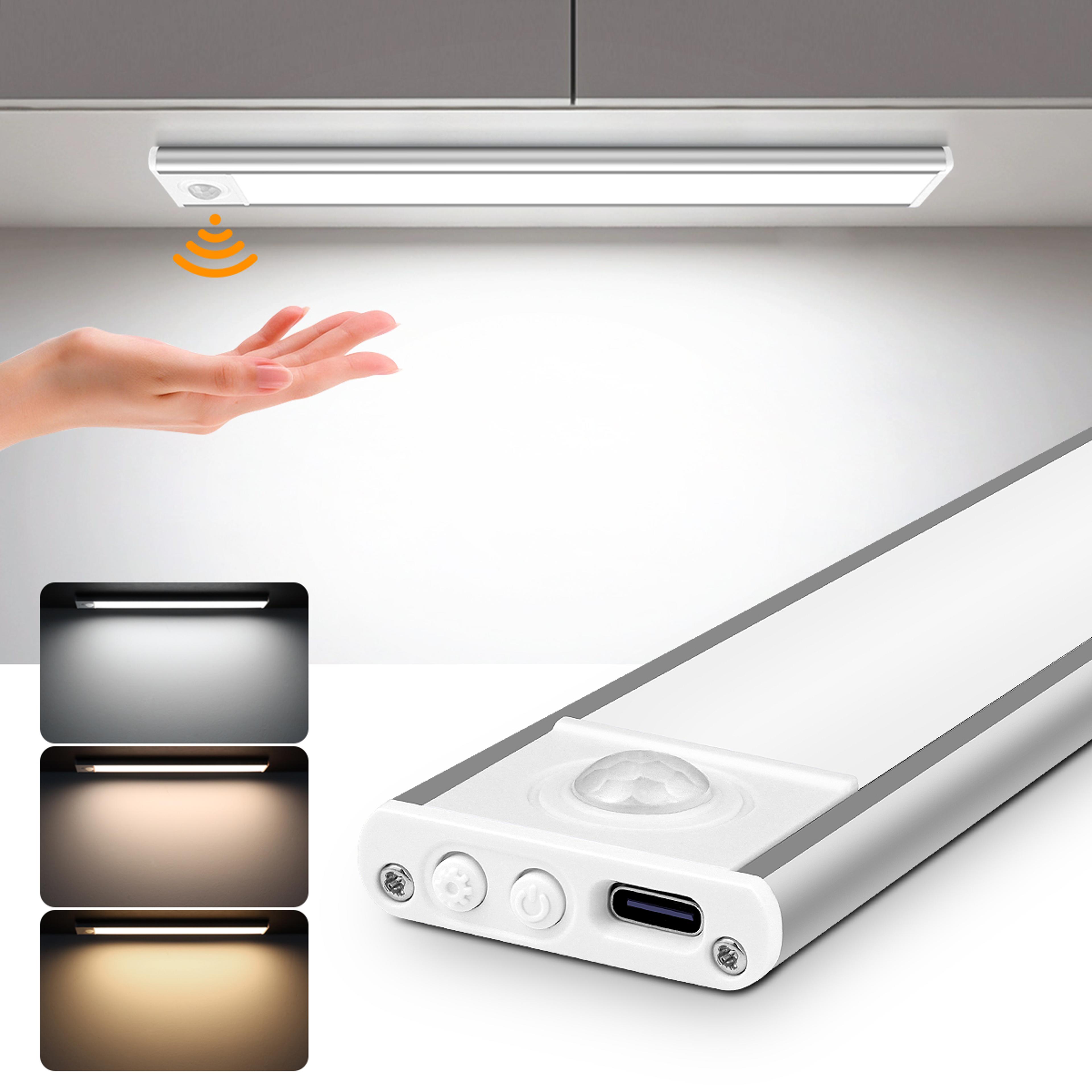 rechargeable motion sensor led light bar for closet cabinet and stairs