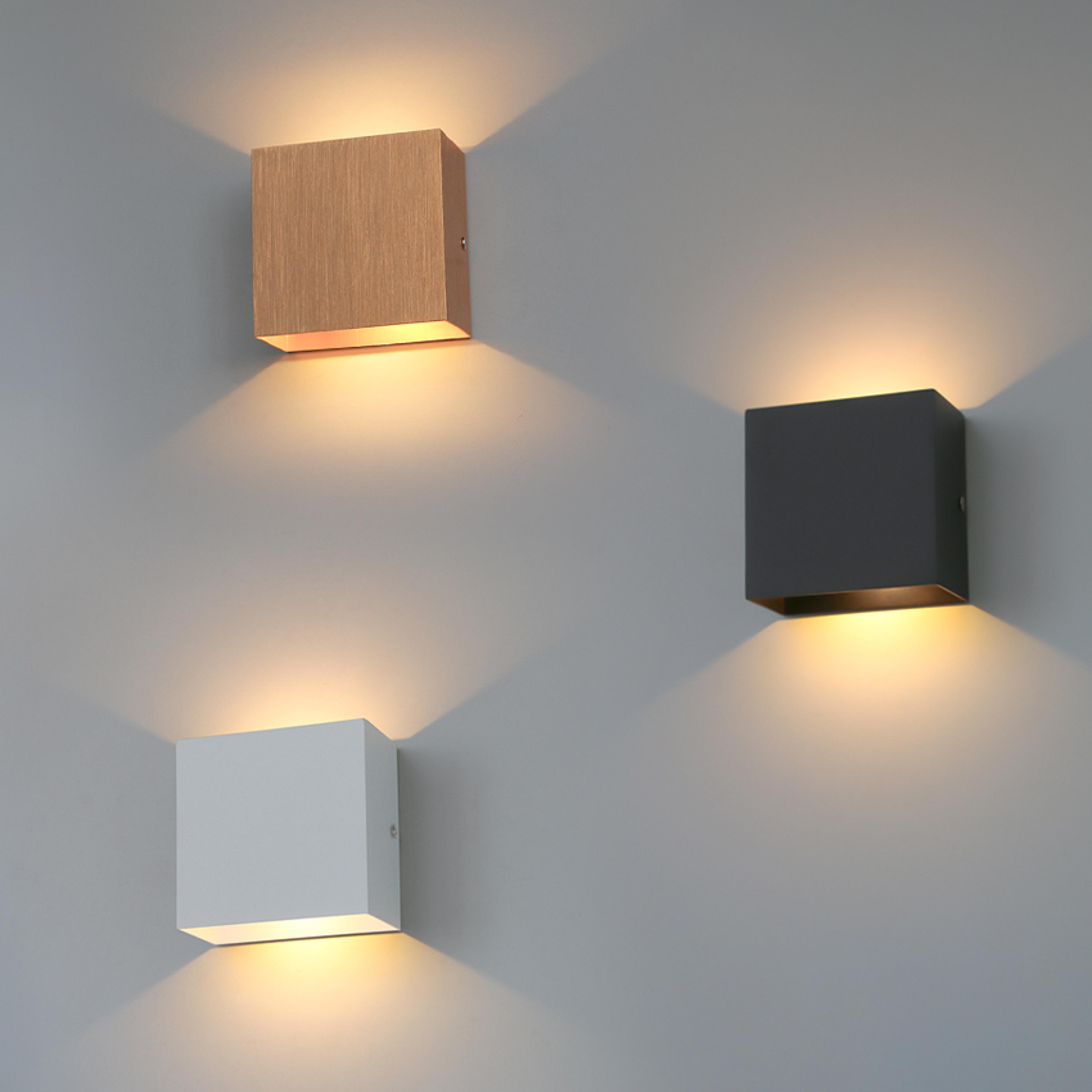 modern led wall light minimalist indoor sconce for bedroom living room decor