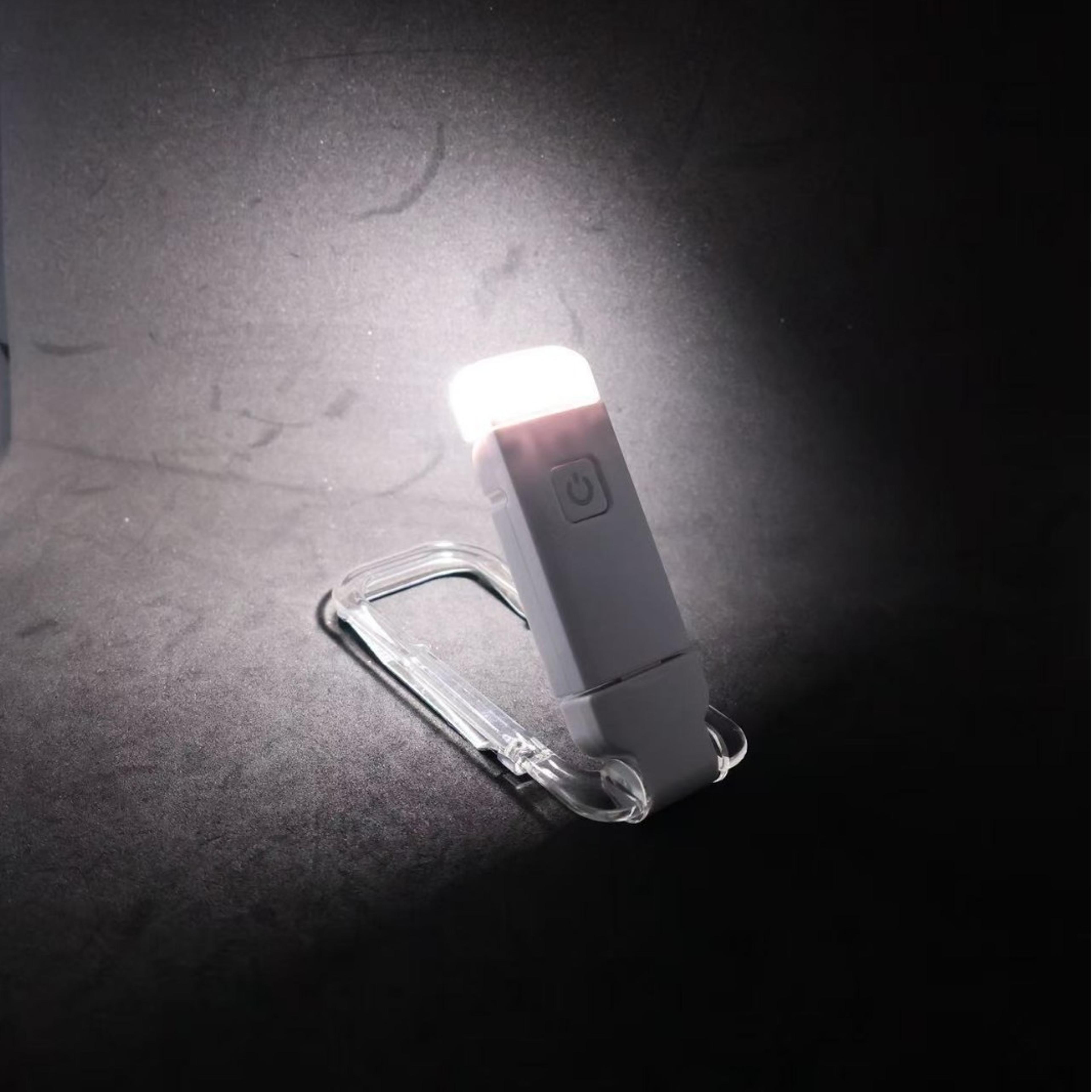 mini led reading clip light rechargeable eye care night lamp with adjustable brightness