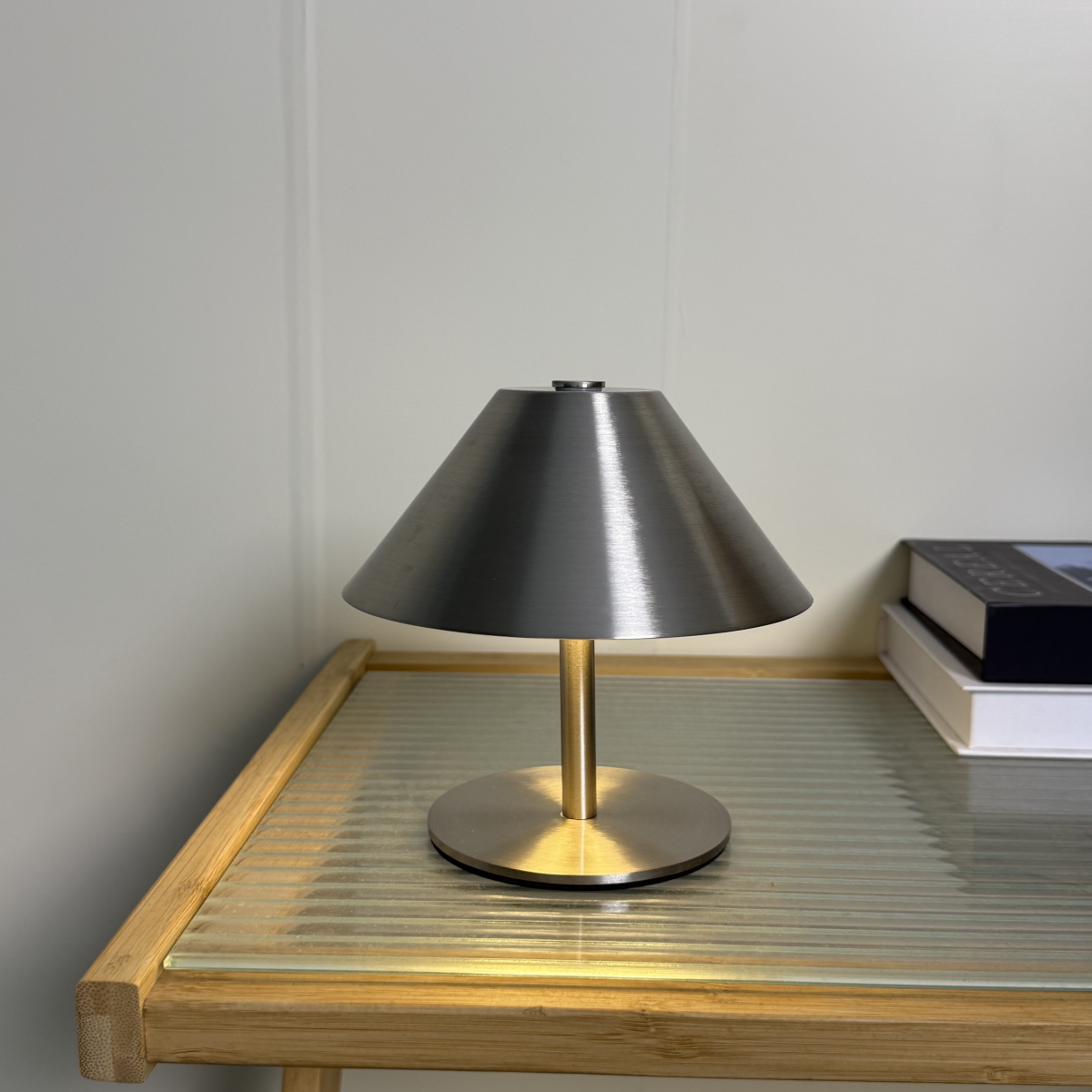 cordless touch table lamp portable rechargeable led desk lamp with dimmable color modes