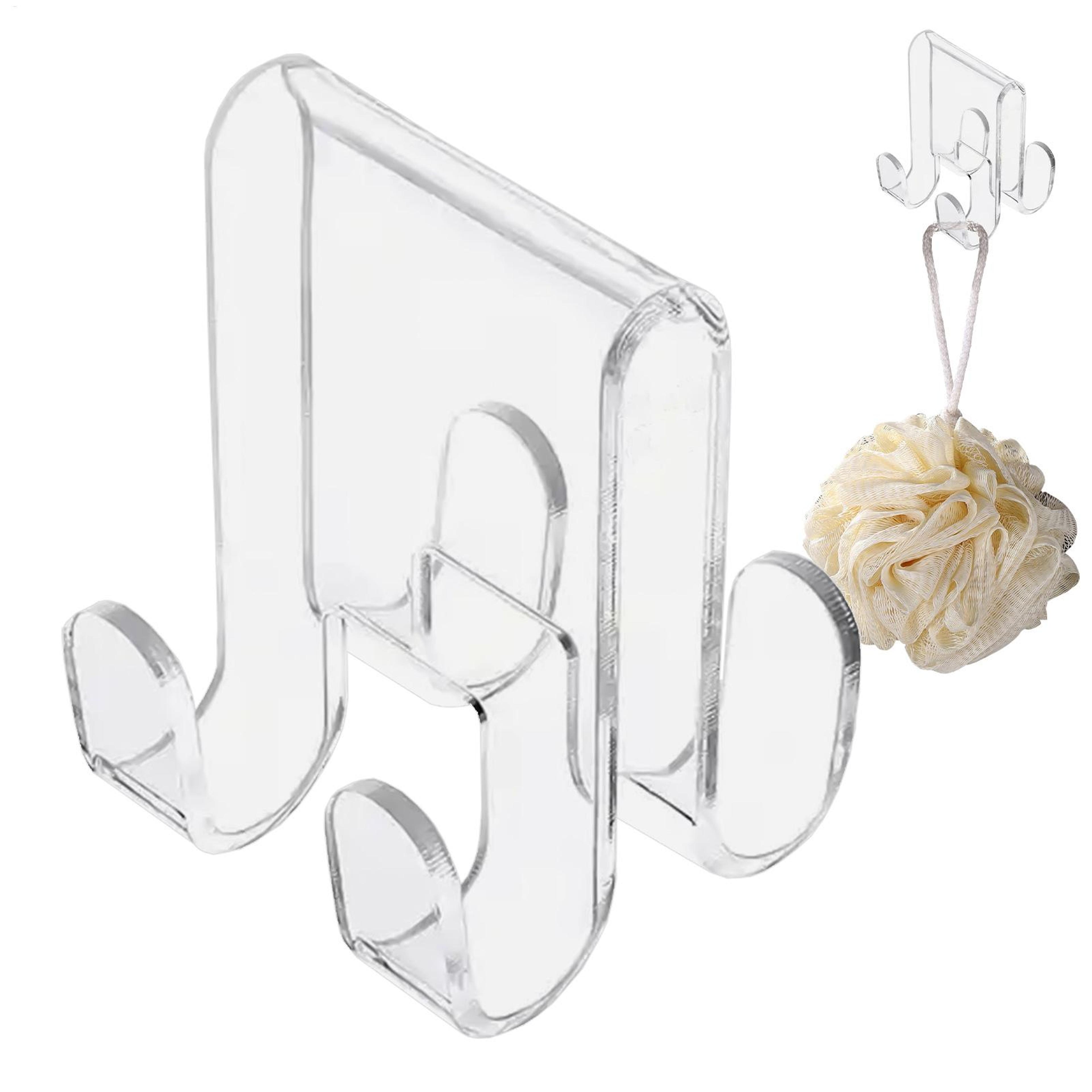 shower towel hooks for glass doors space saving bathroom organizer for towels robes and clothes