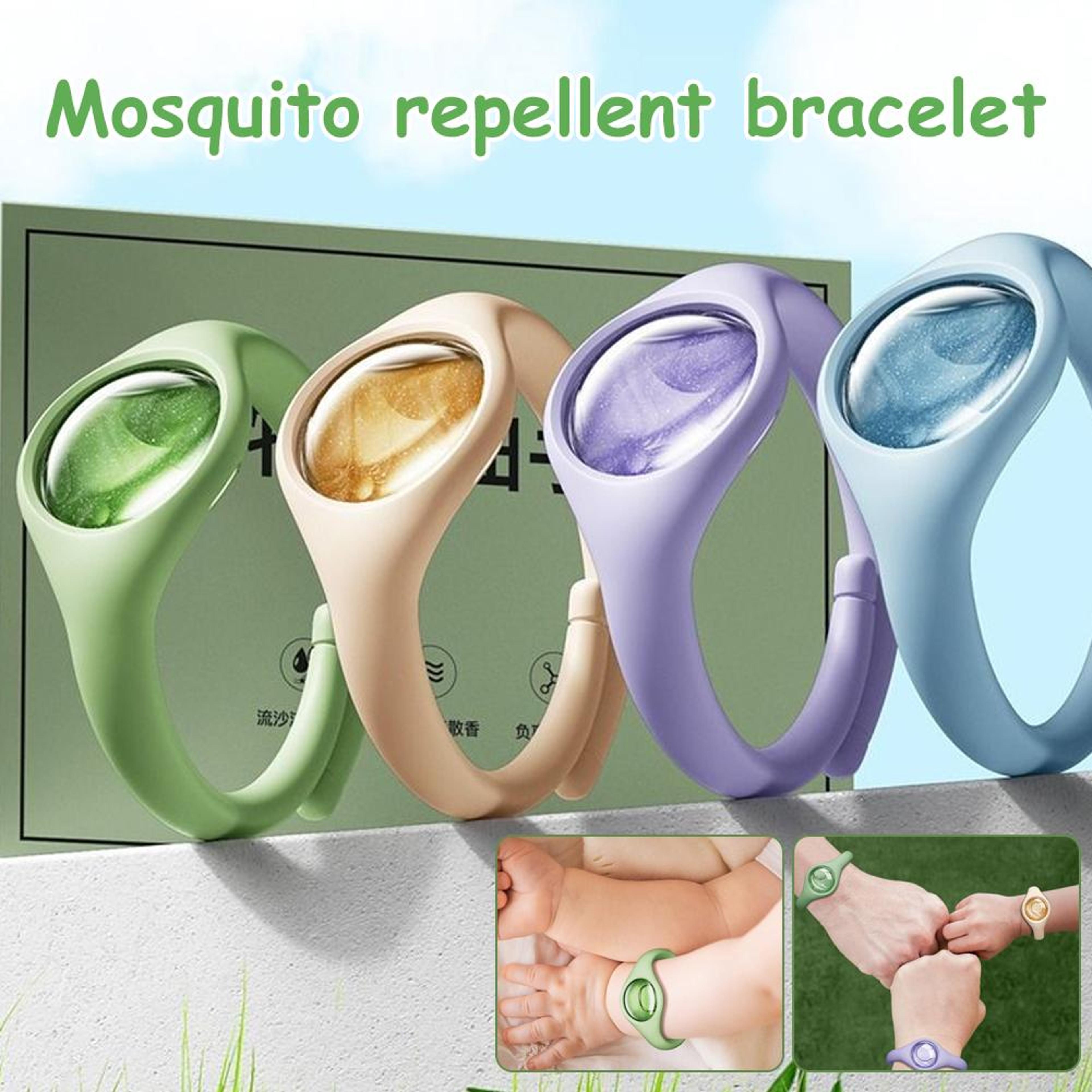 natural mosquito repellent wristband for kids baby outdoor protection bracelet