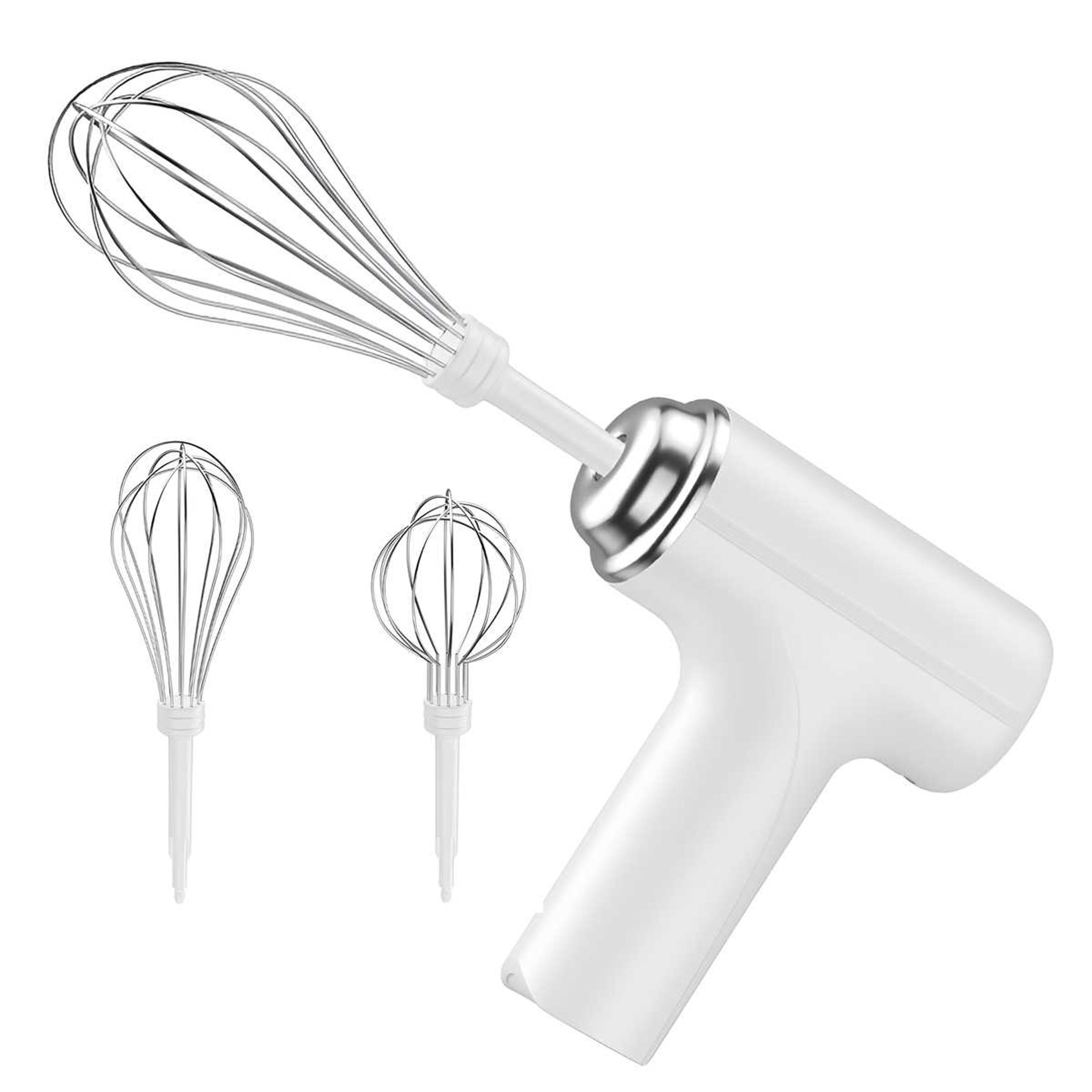 wireless electric egg beater handheld mixer with speed baking whisk