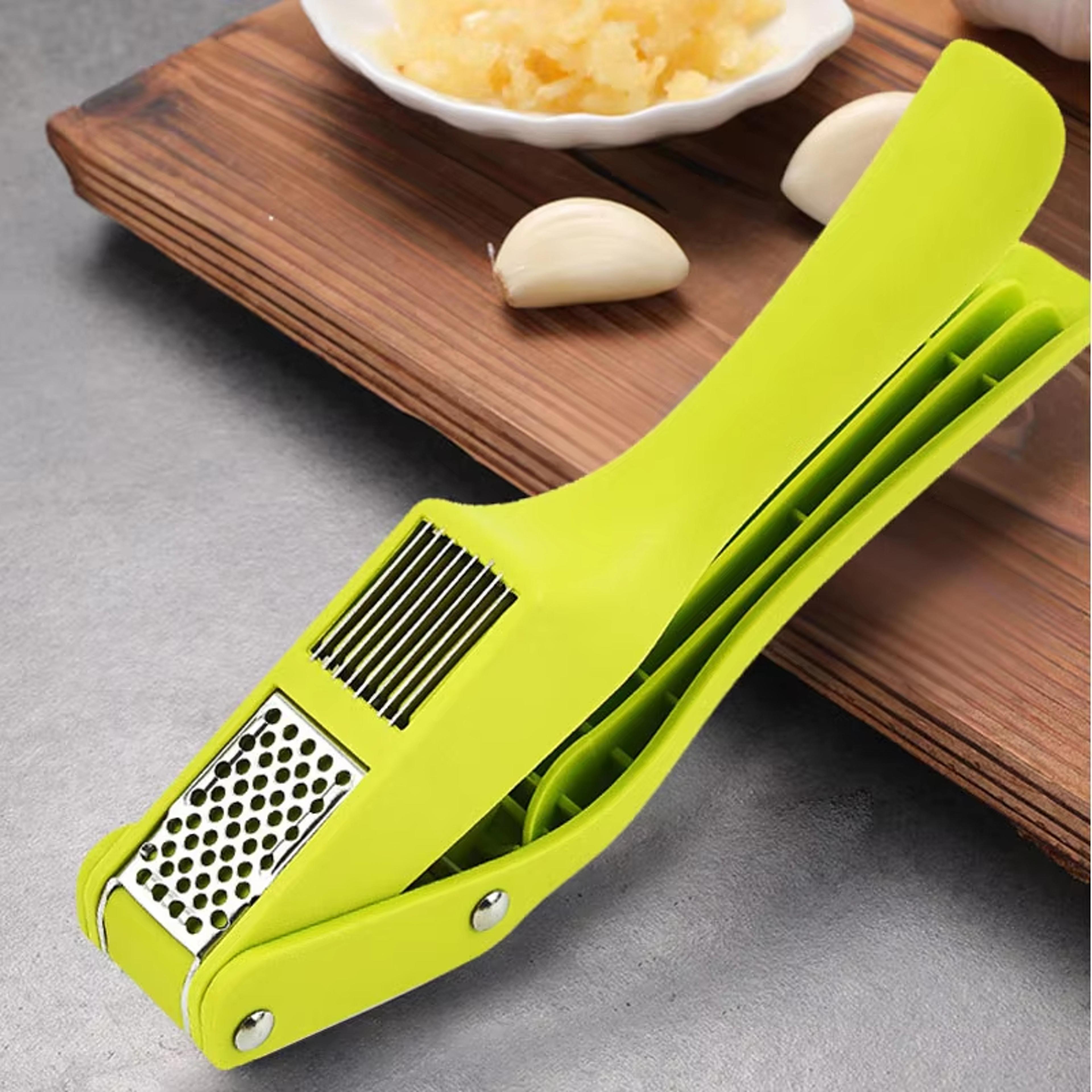 manual garlic press garlic slicer kitchen gadget