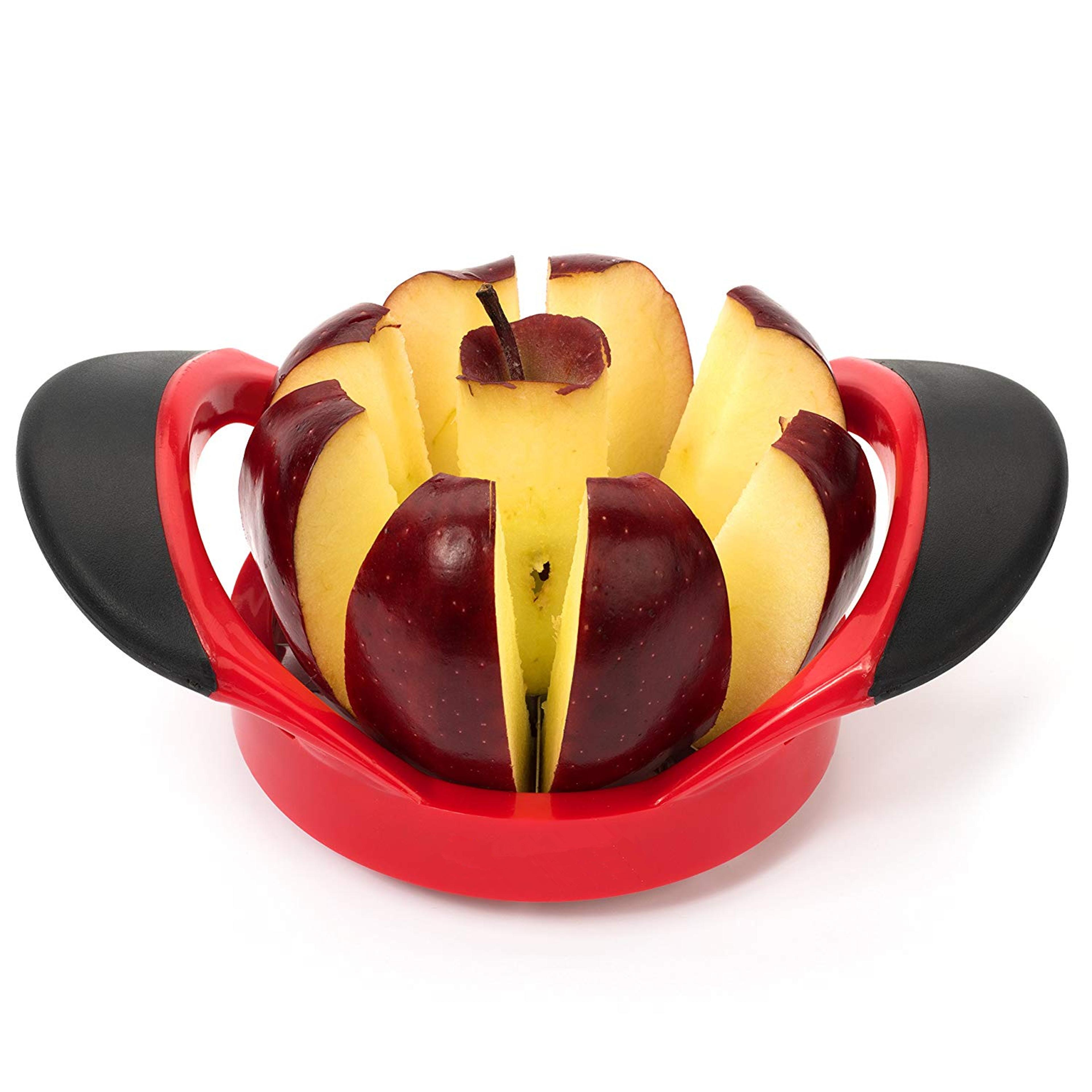 stainless steel apple slicer 8 blade extra large apple corer cutter