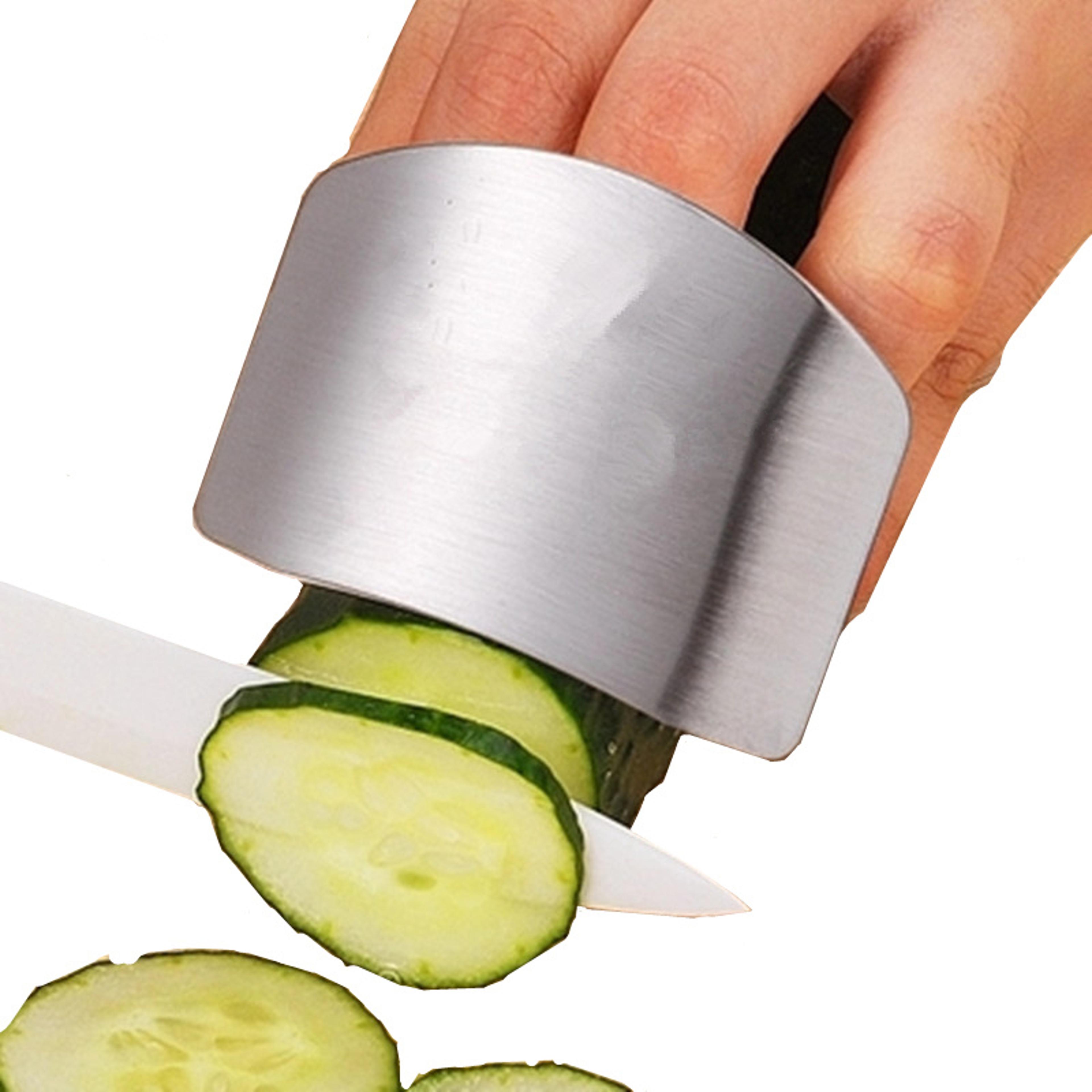 stainless steel finger protector safety guard for kitchen cutting