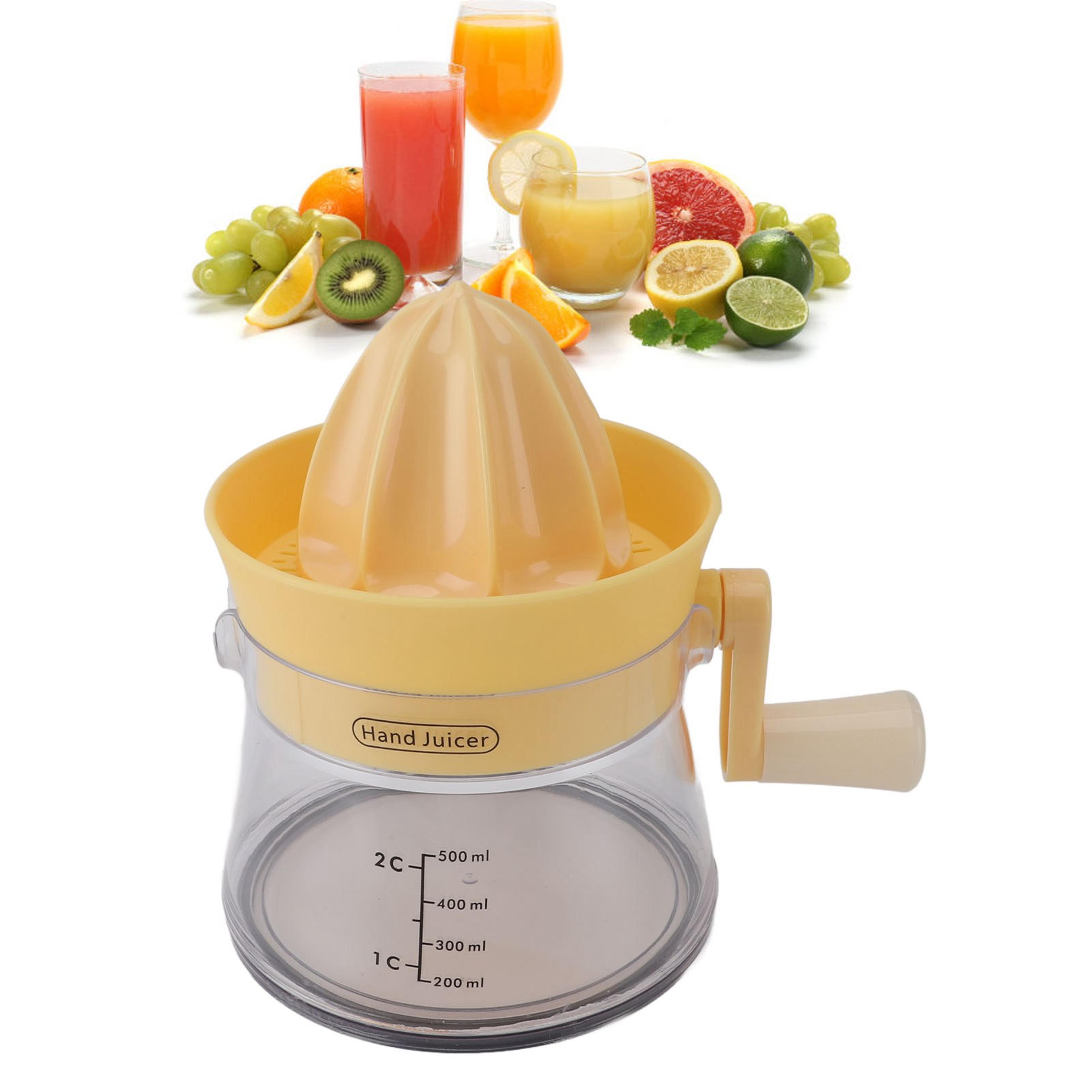 portable manual citrus juicer handheld lemon squeezer orange juice maker