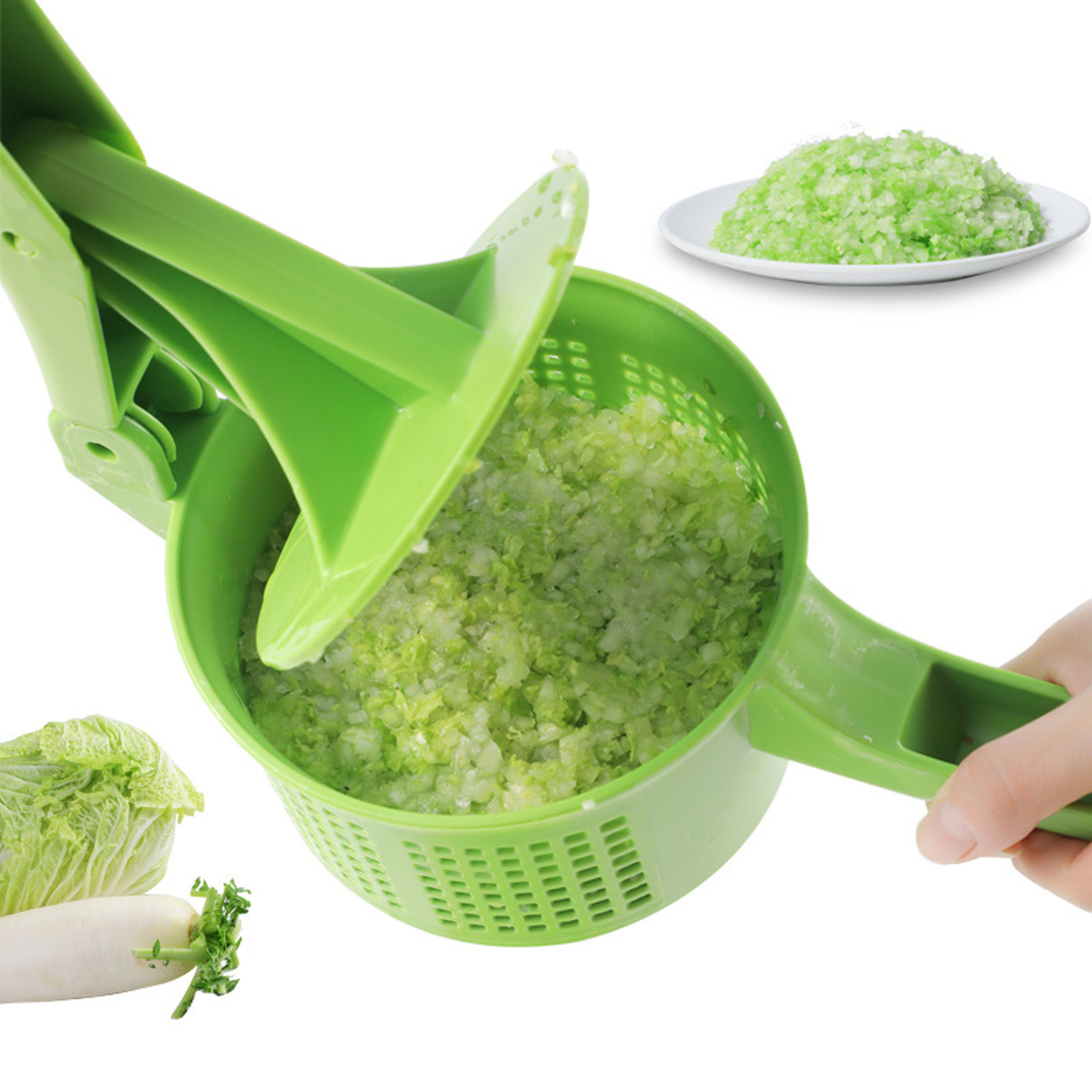 vegetable dehydrator squeezer tool for dumpling filling and kitchen prep