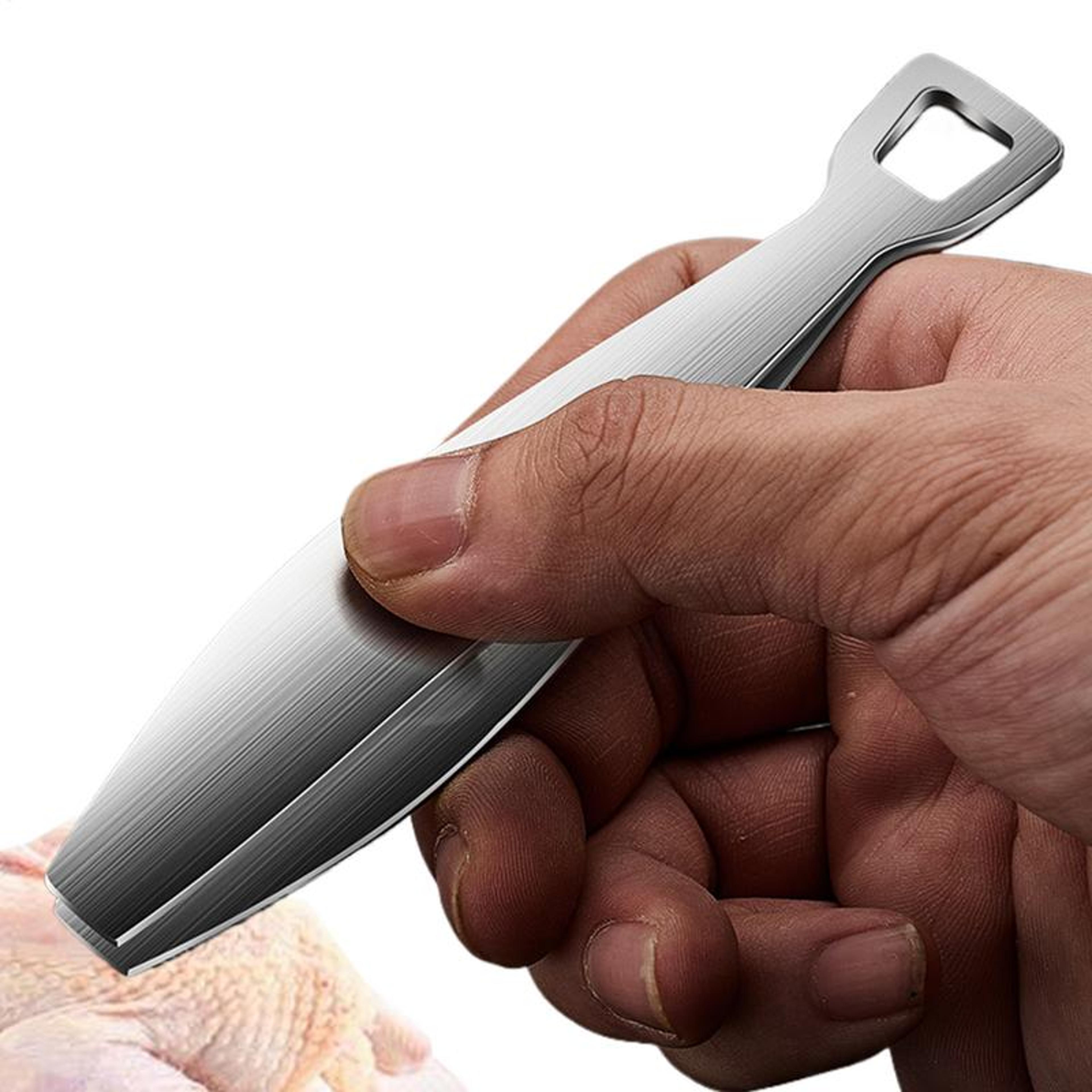 professional fish bone tweezers stainless steel seafood tool for easy fish bone removal