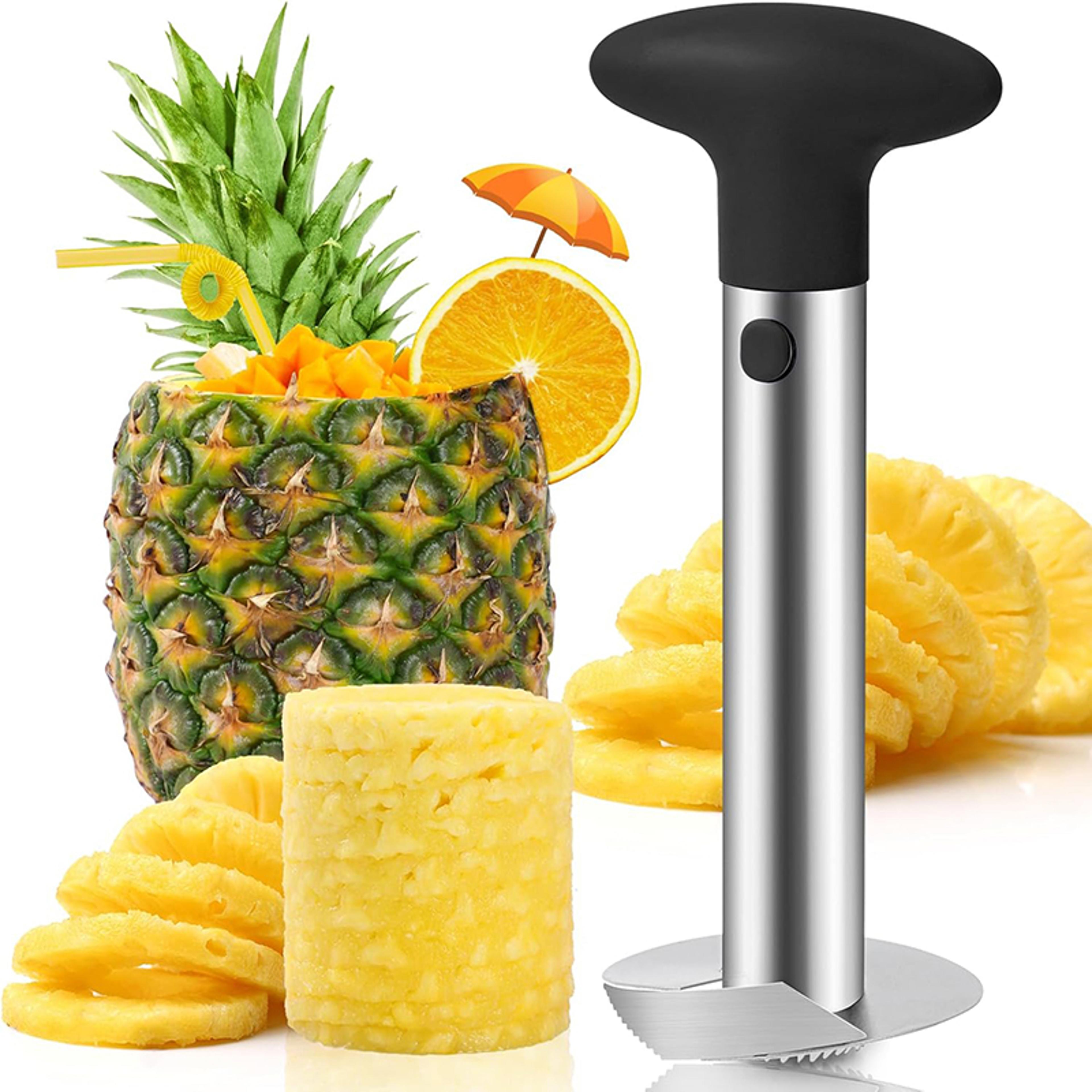 stainless steel pineapple corer slicer fruit cutter kitchen tool