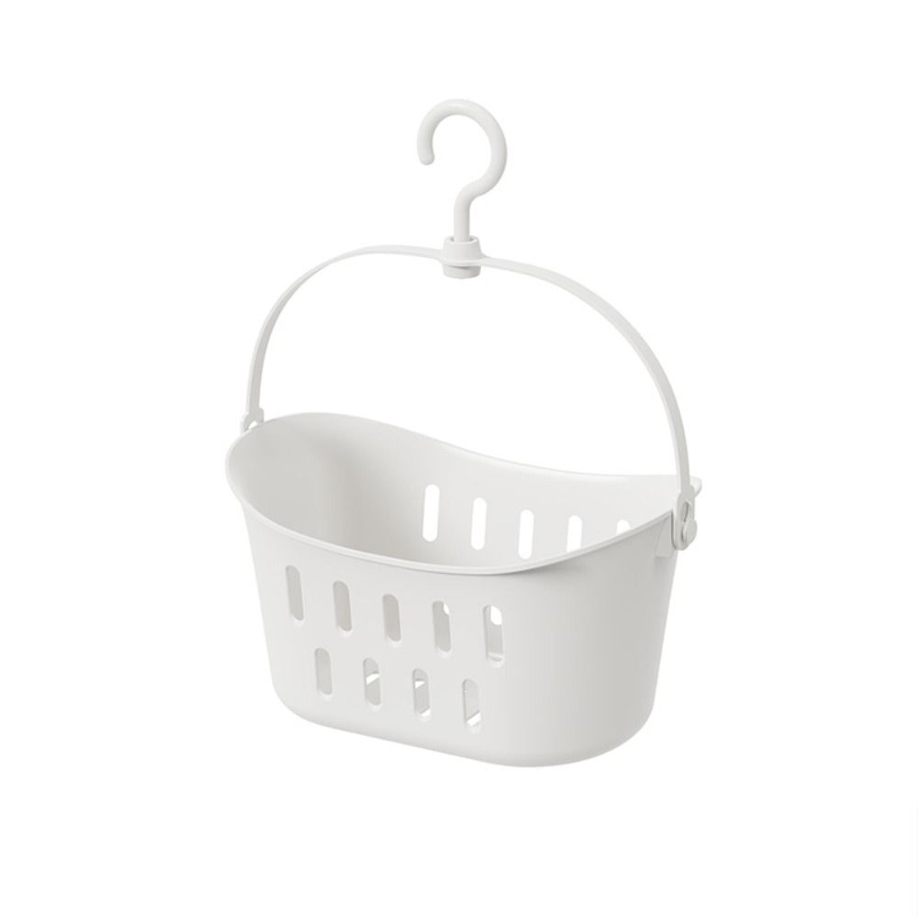 portable hanging storage basket for shower and kitchen