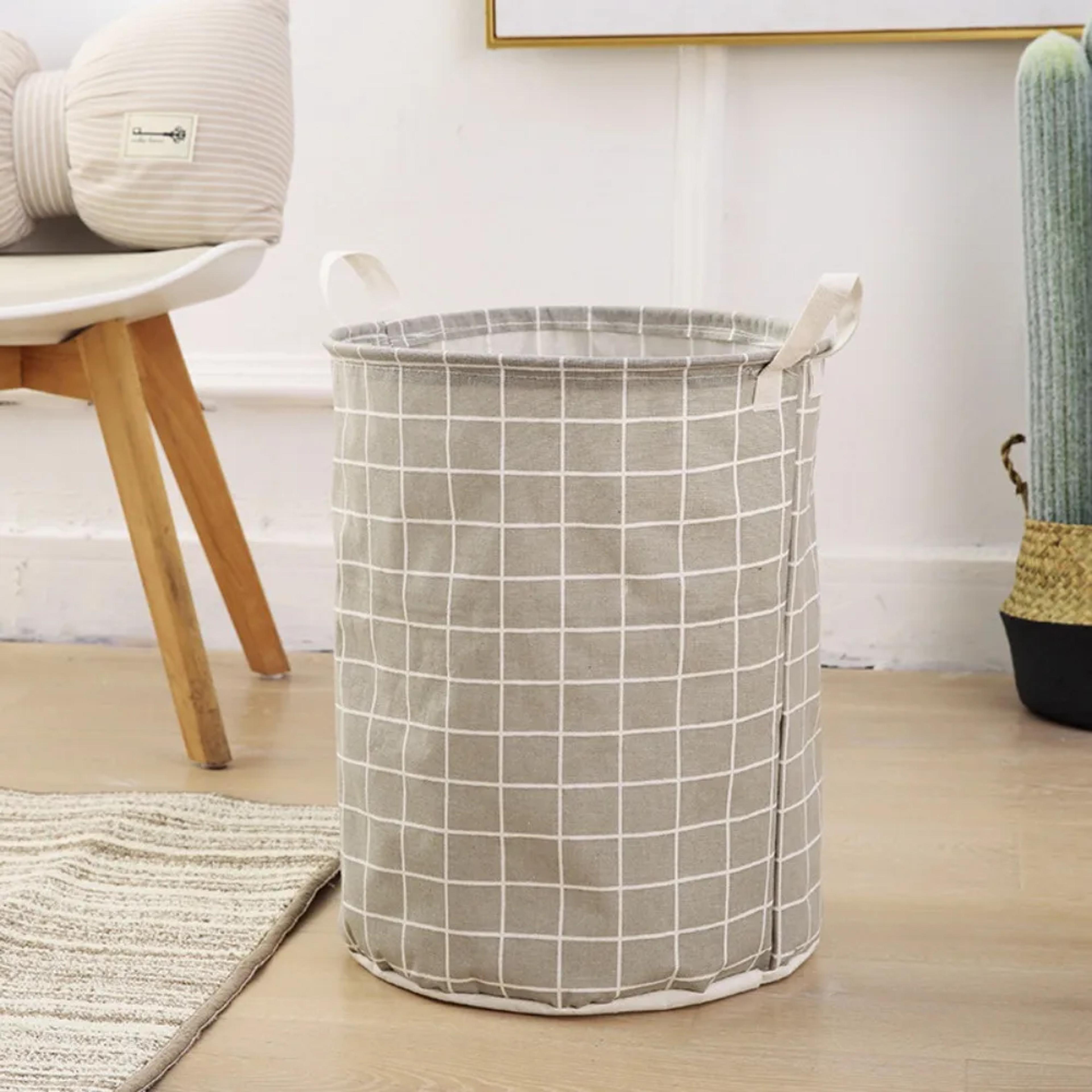 portable waterproof laundry basket clothes organizer for home and toy storage