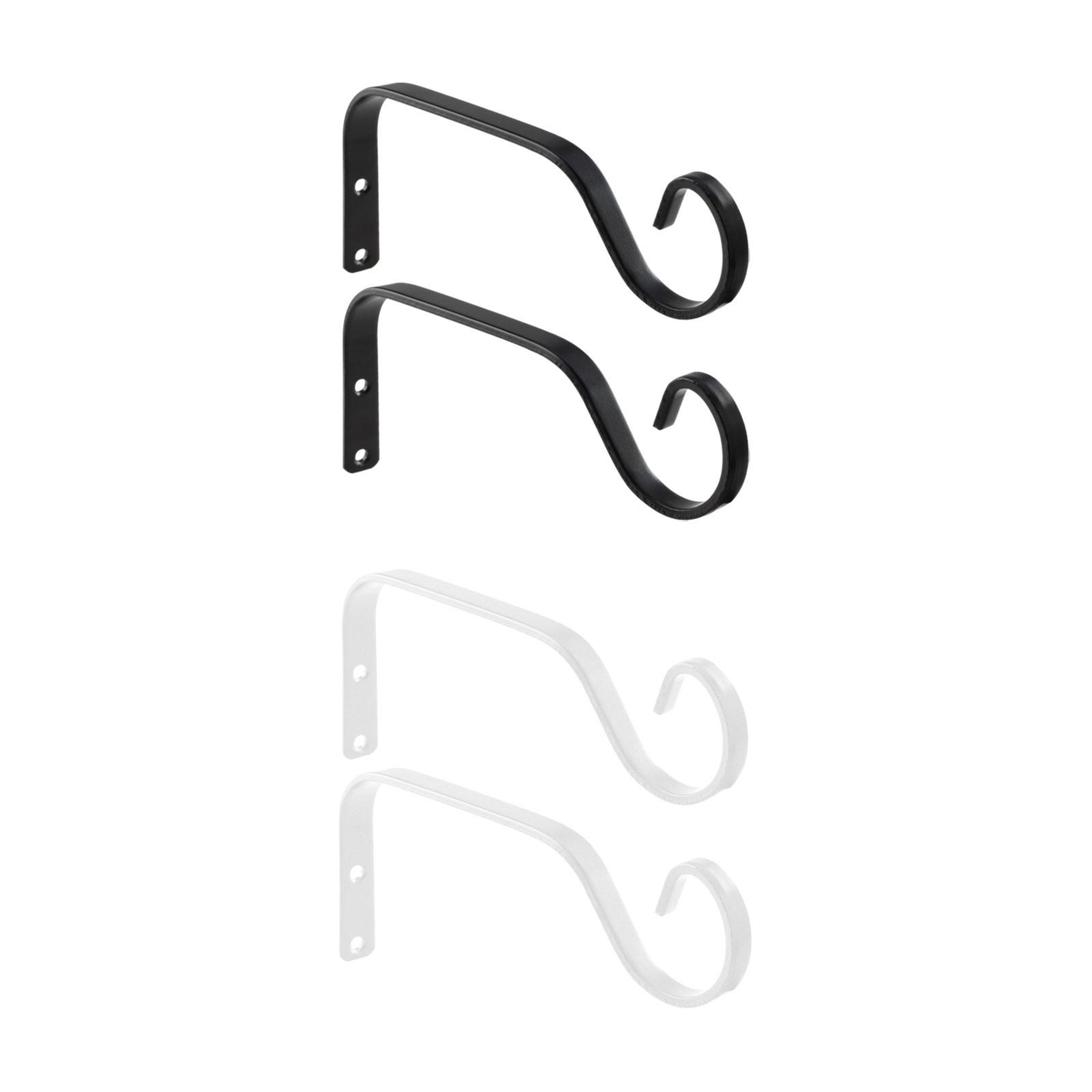 metal plant hanger brackets wall mounted hooks for flower pots and hanging baskets