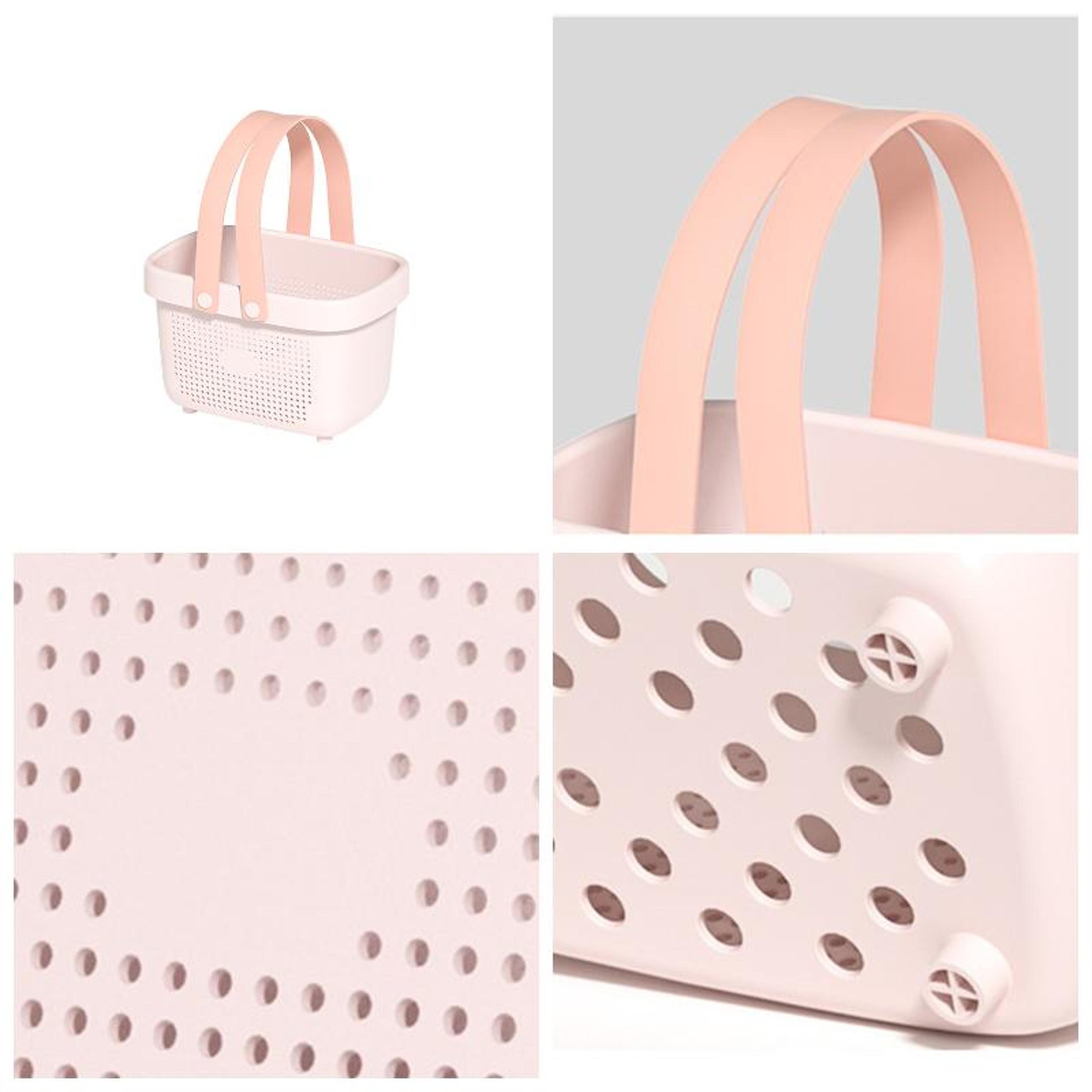 portable shower caddy with handle bathroom organizer storage basket