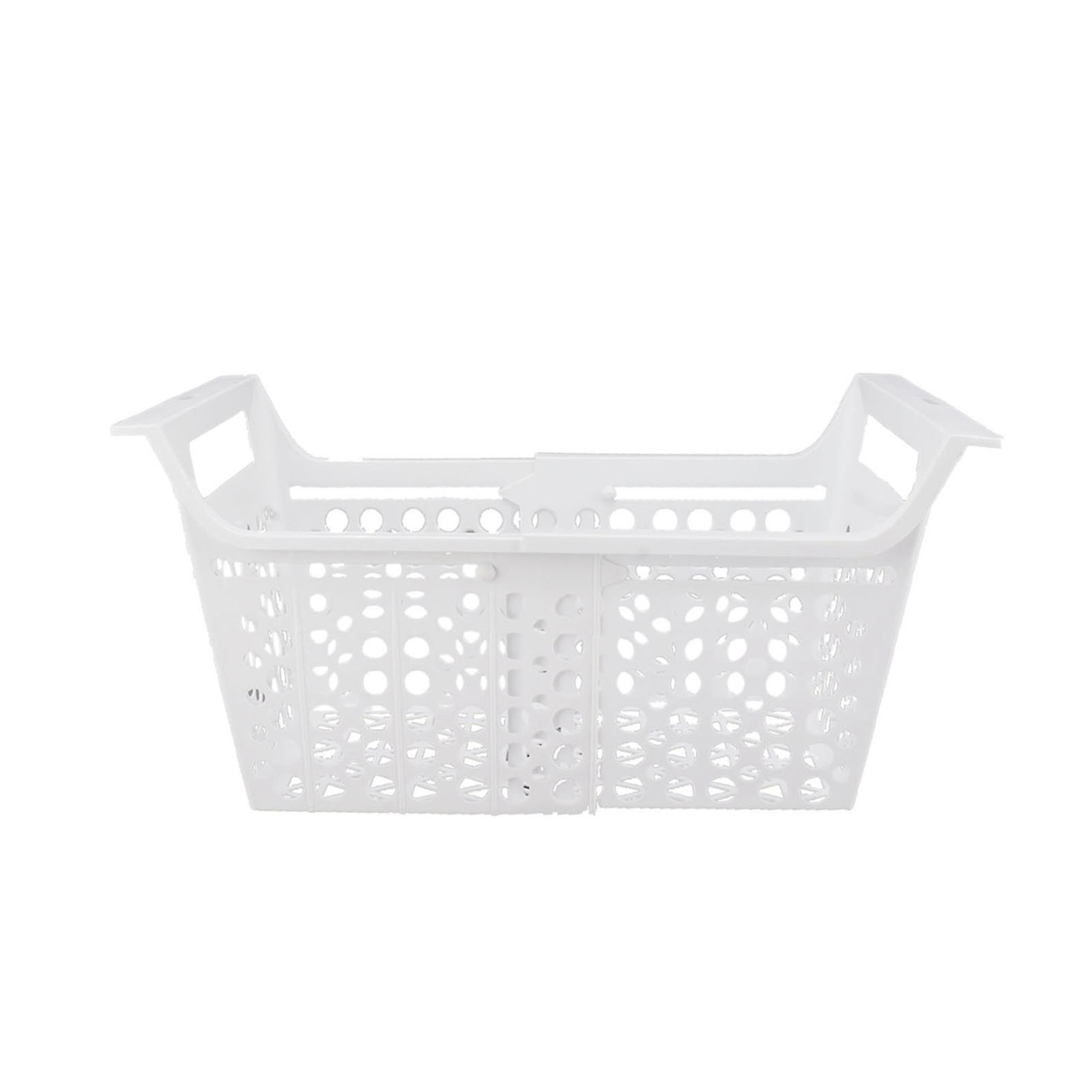 expandable chest freezer organizer basket with handle heavy duty storage bin