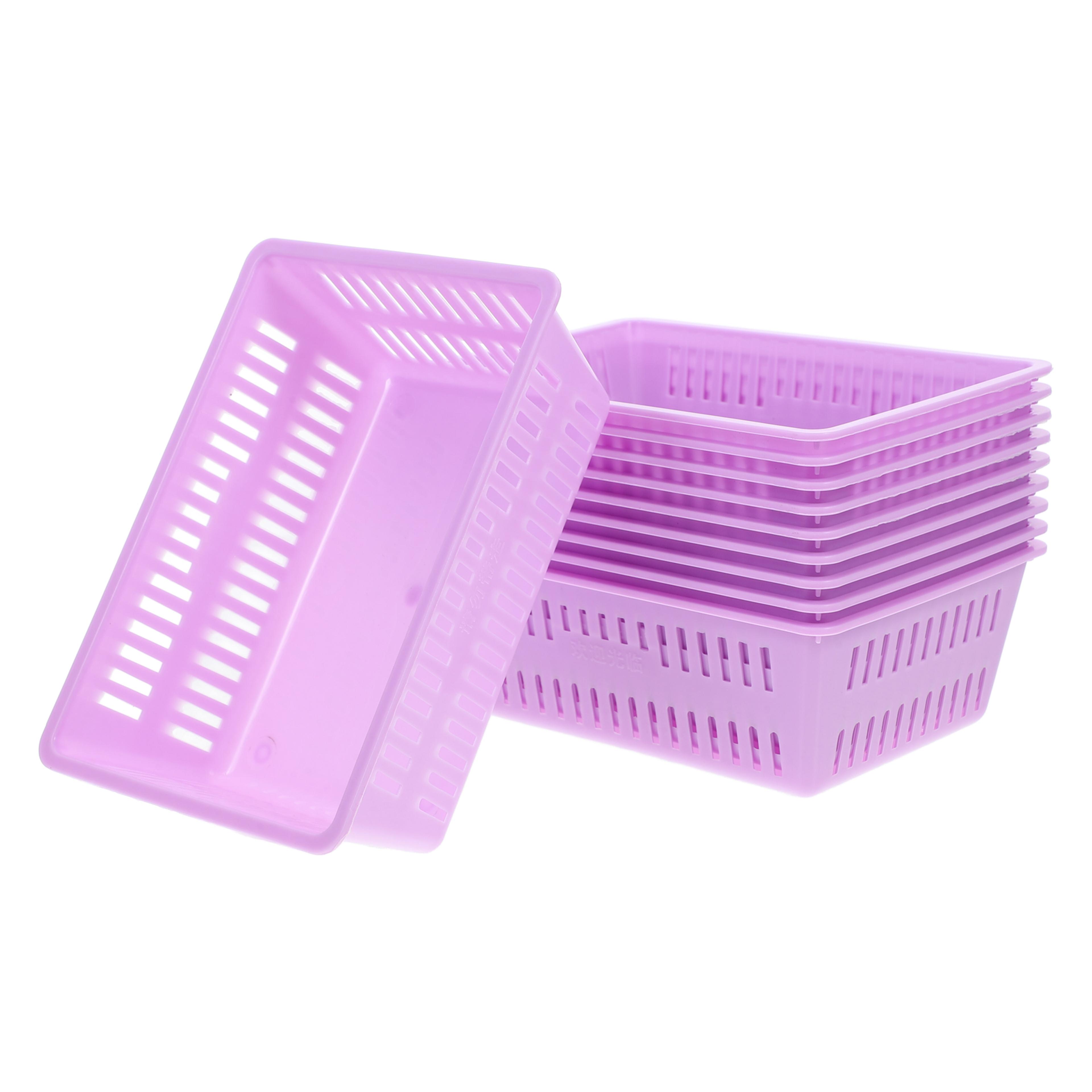 stackable coin storage basket desk organizer for stationery and small items