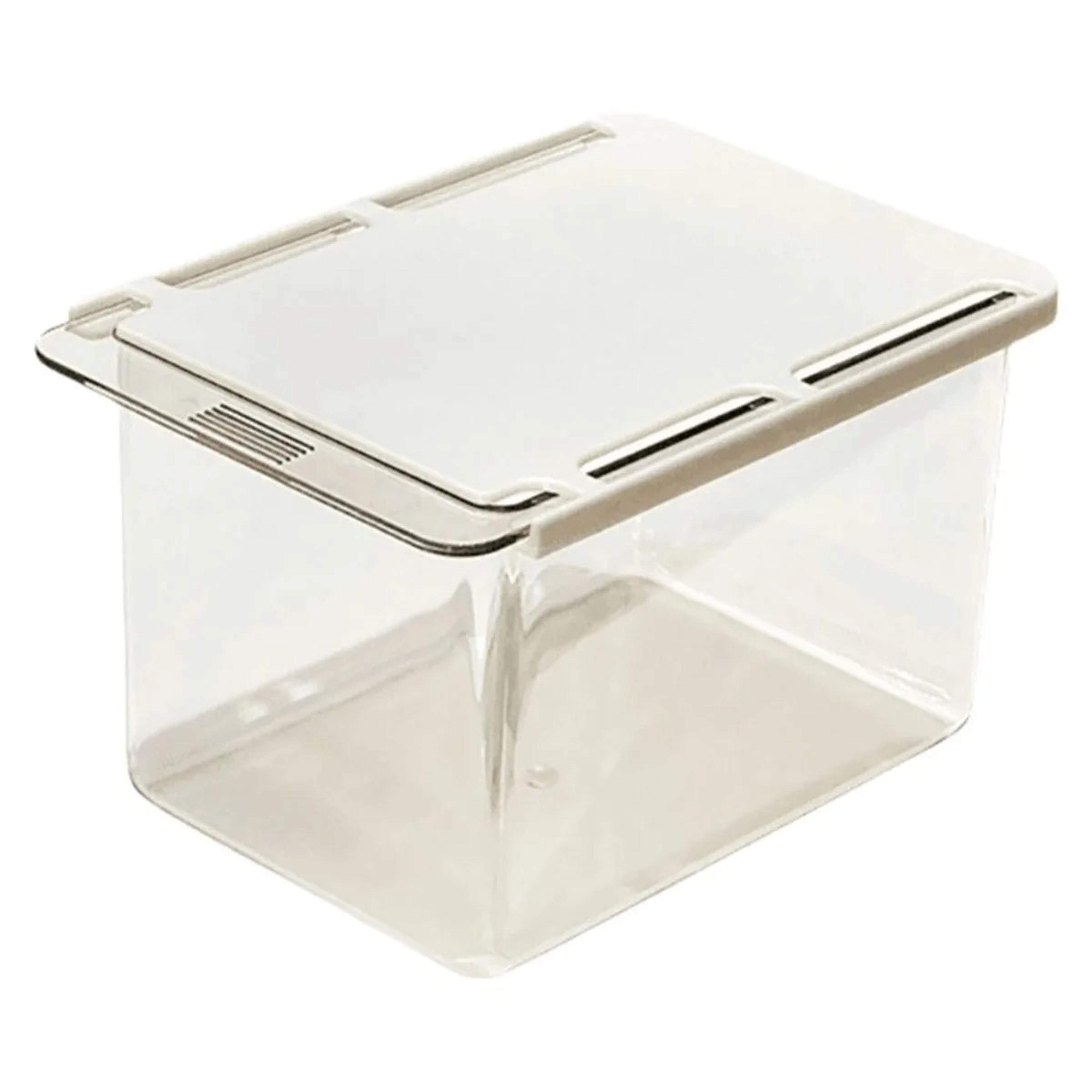 transparent pull out bathroom organizer drawer makeup storage cabinet rack