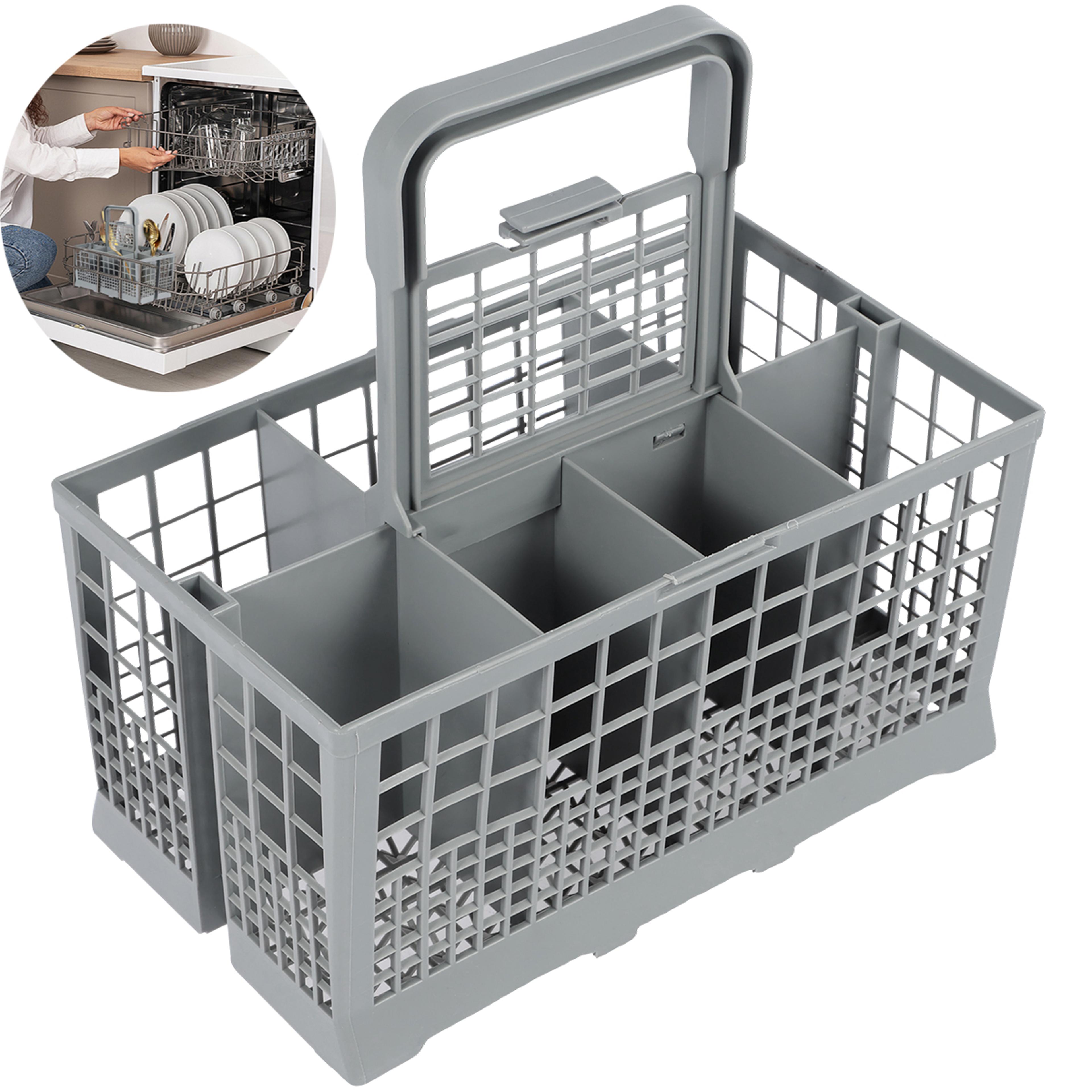 foldable dishwasher cutlery basket universal utensil holder for kitchen organization