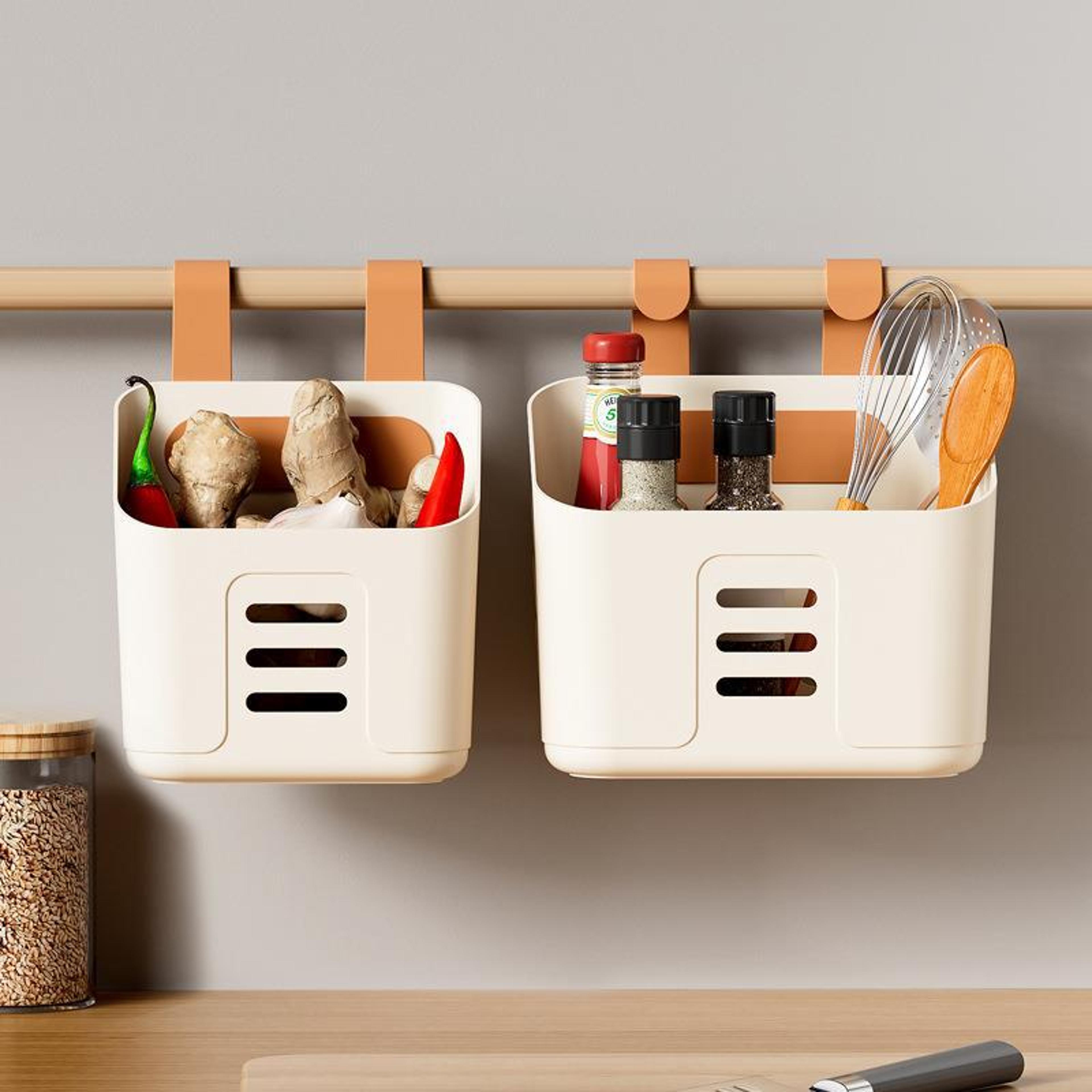 wall hanging shower caddy bathroom organizer plastic drain basket storage holder