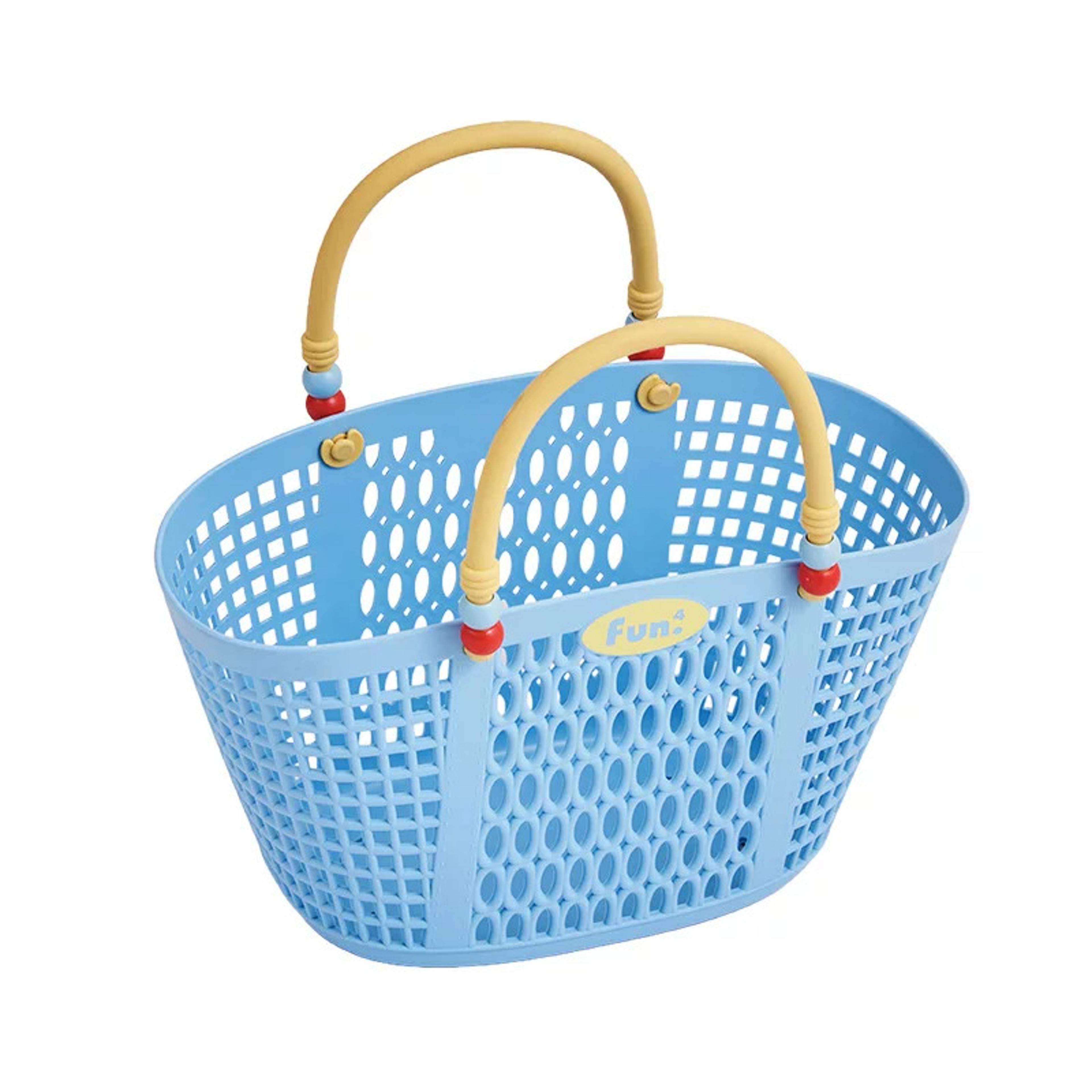 bohemian waterproof bath basket drainable bathroom storage organizer