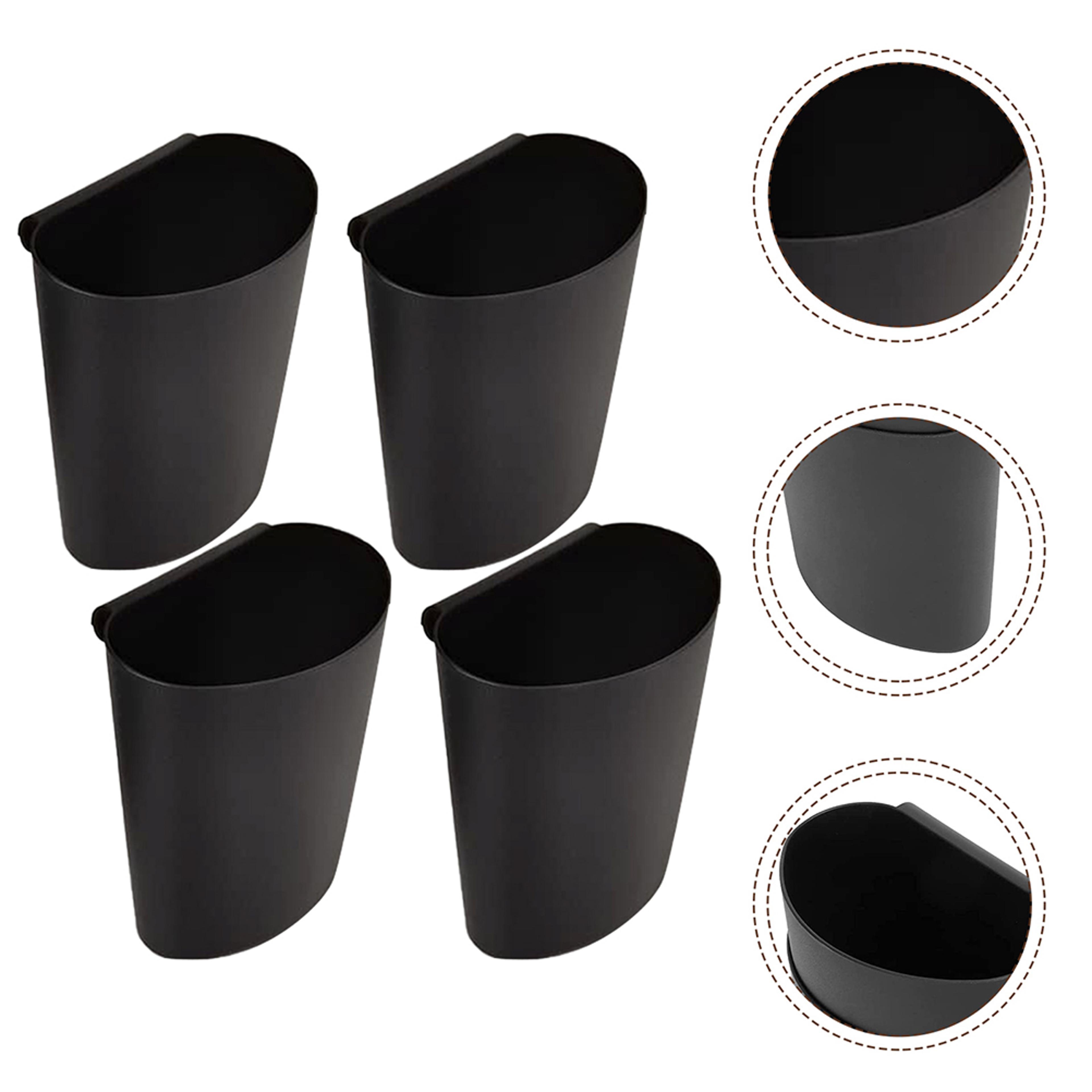 hanging storage baskets portable trash bins for cart office home organization