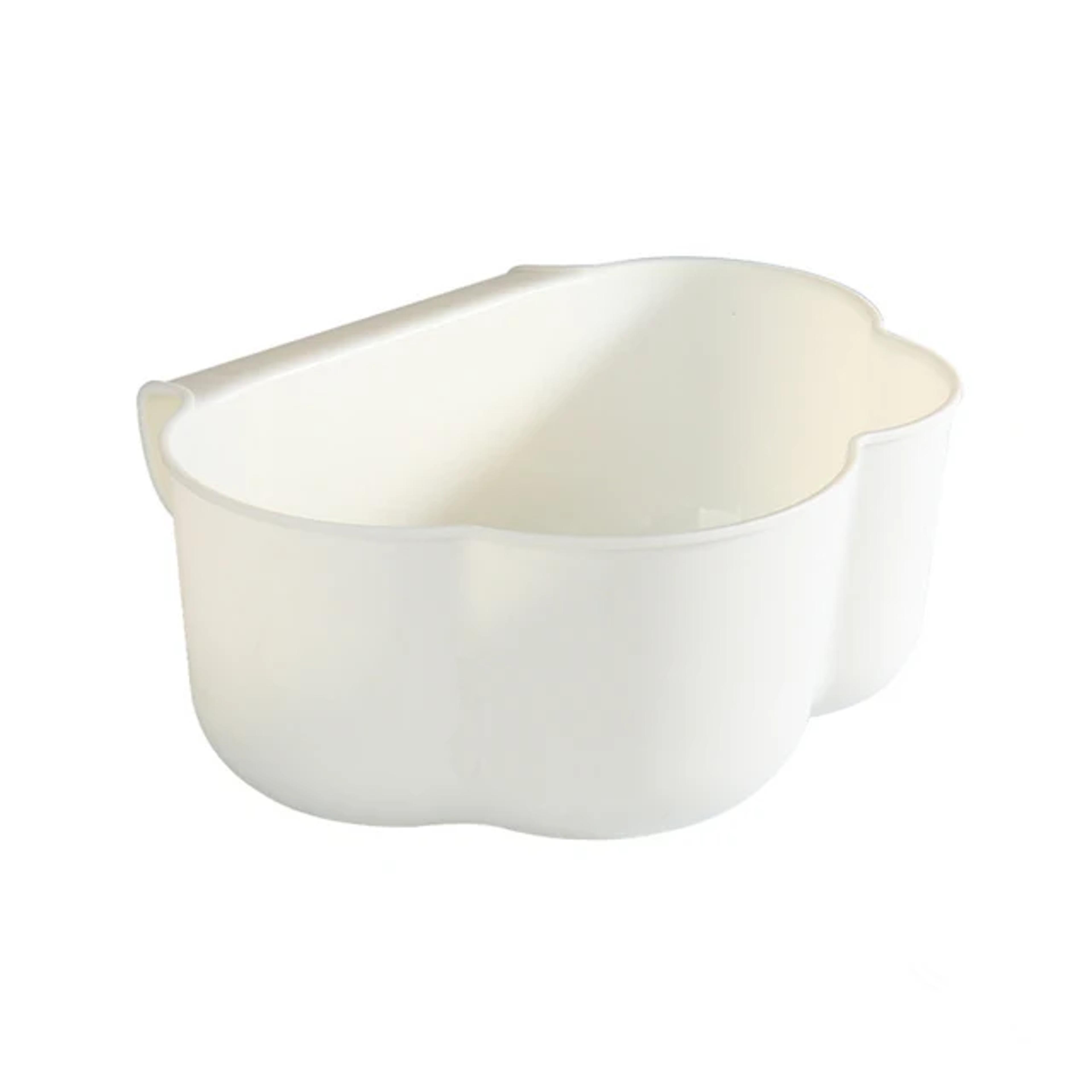 cloud shape hanging trash can for kitchen cabinet door space saving garbage bin
