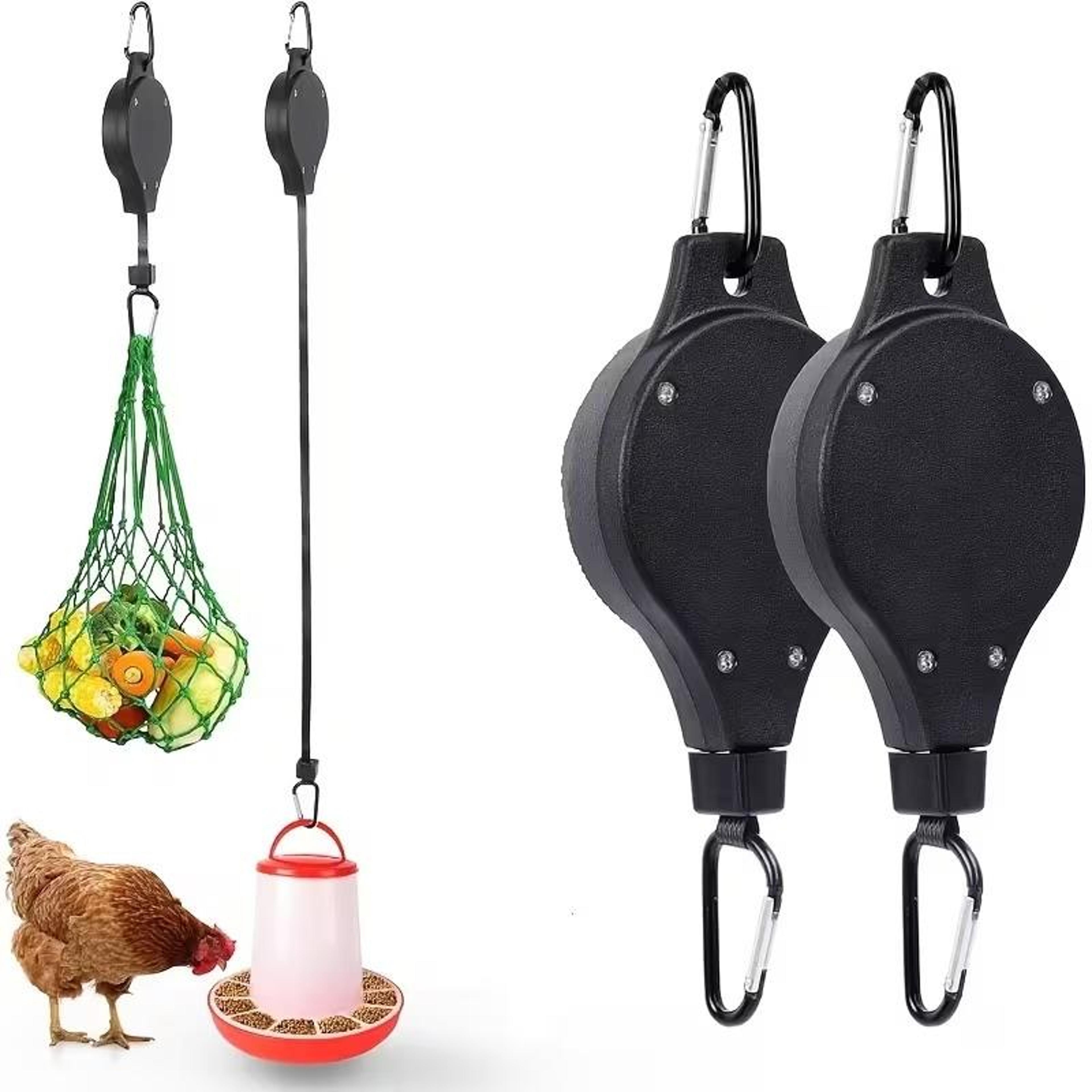 adjustable retractable plant pulley hanger for hanging baskets and garden pots