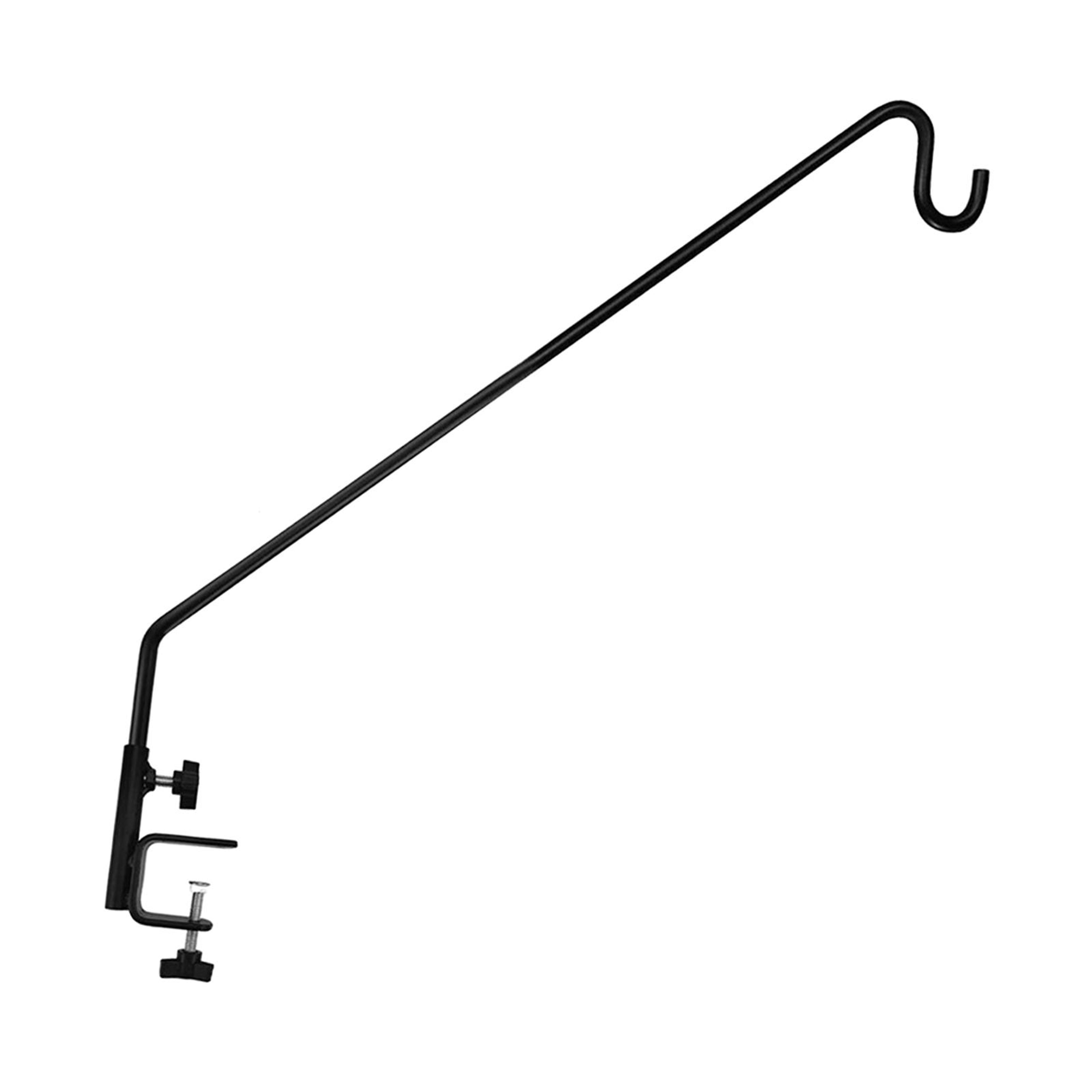 deck railing hook hanger for bird feeders plants and outdoor decor