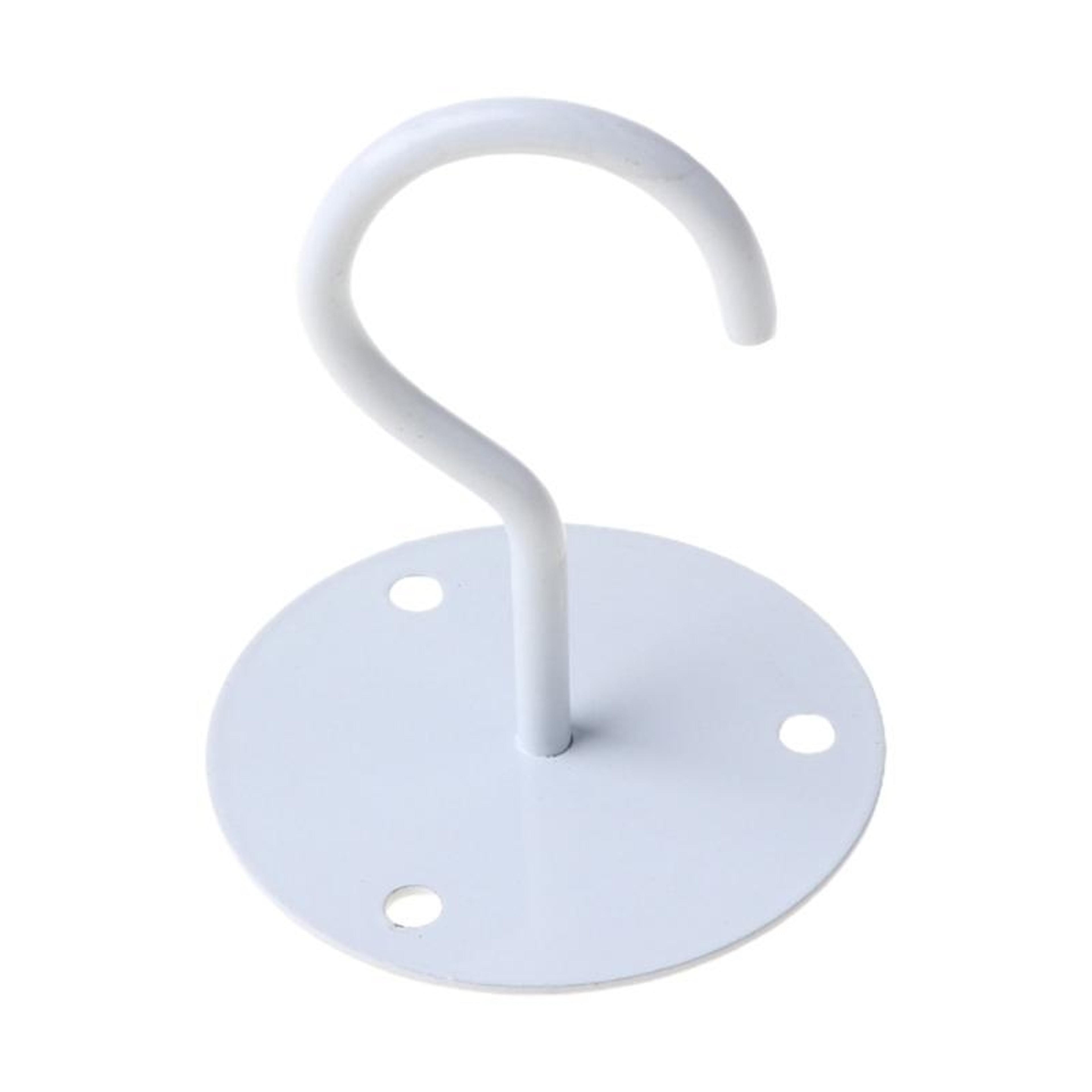 wall mount ceiling hook bracket for bird feeders planters and hanging decor
