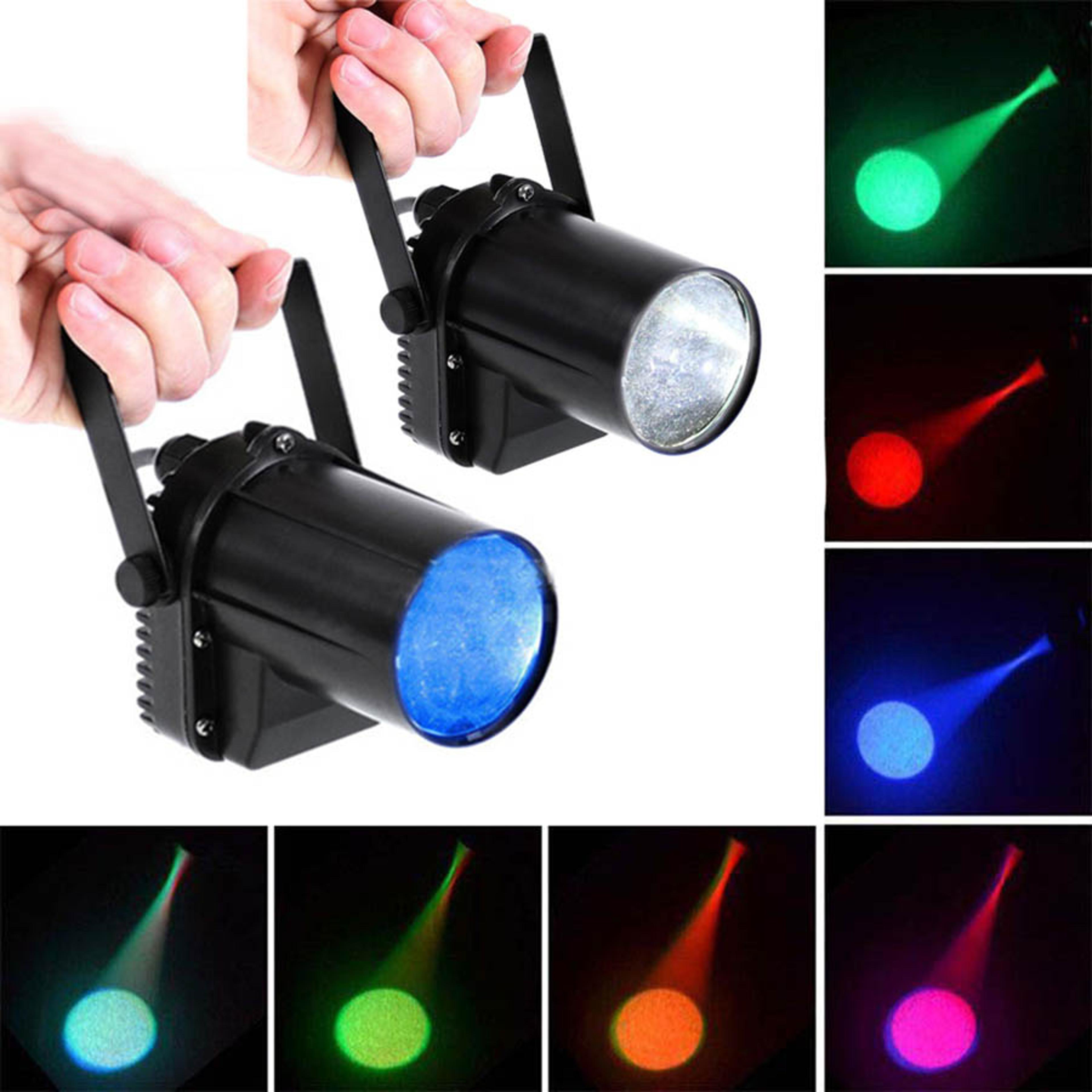 led pinspot light disco ball spotlight narrow beam party lighting