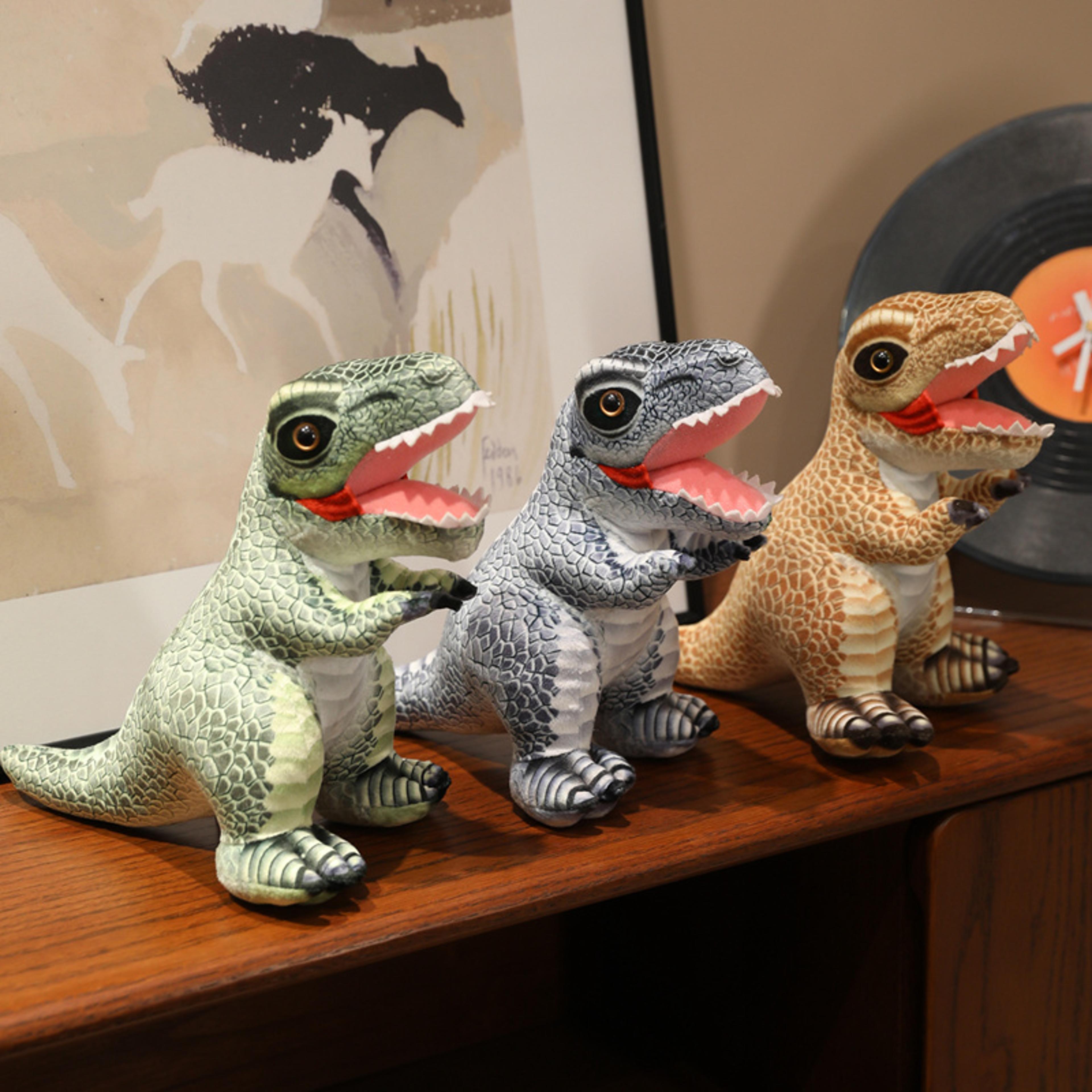 cute dinosaur plush toy jungle safari decor gift for kids
