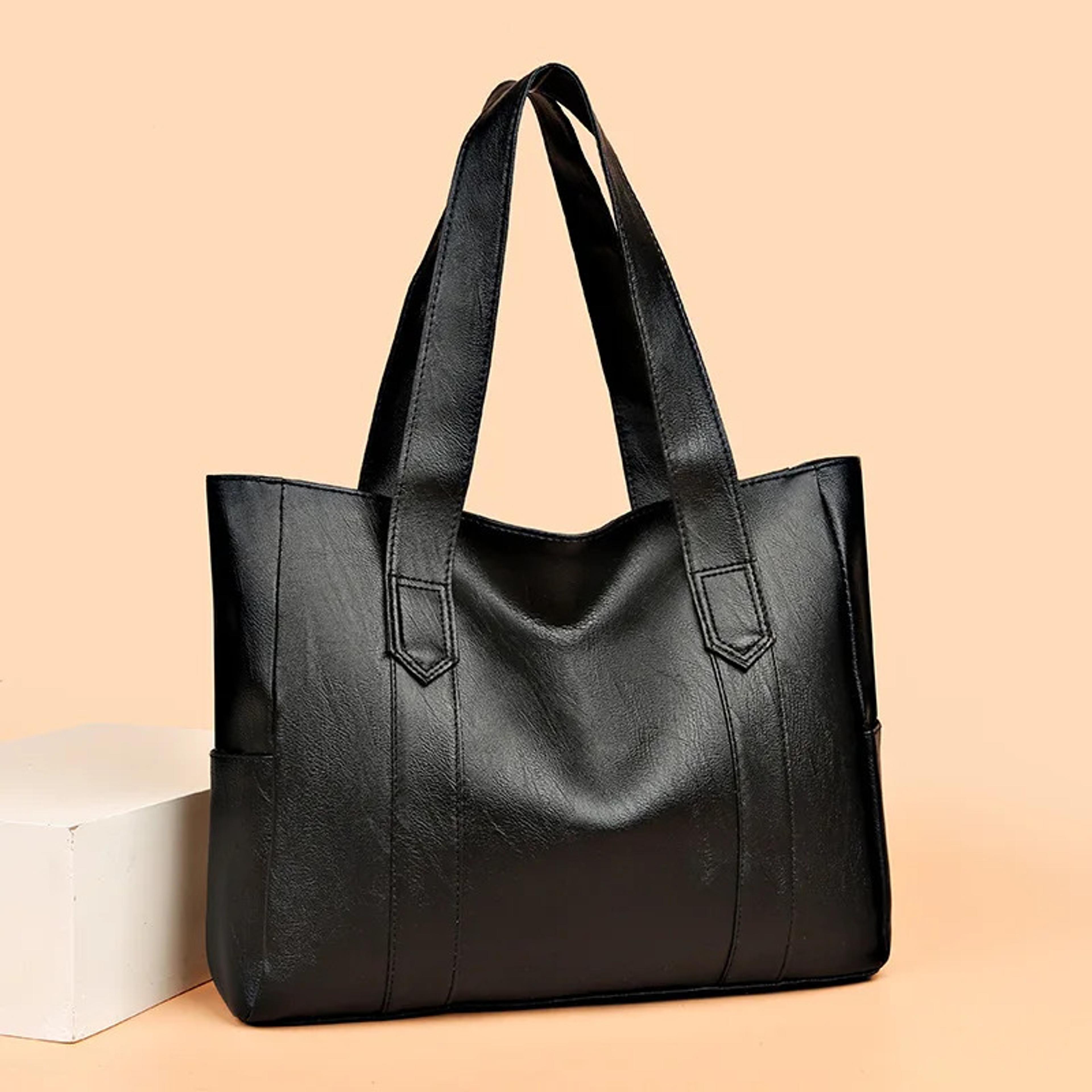 vintage canvas tote bag large capacity shoulder handbag for women