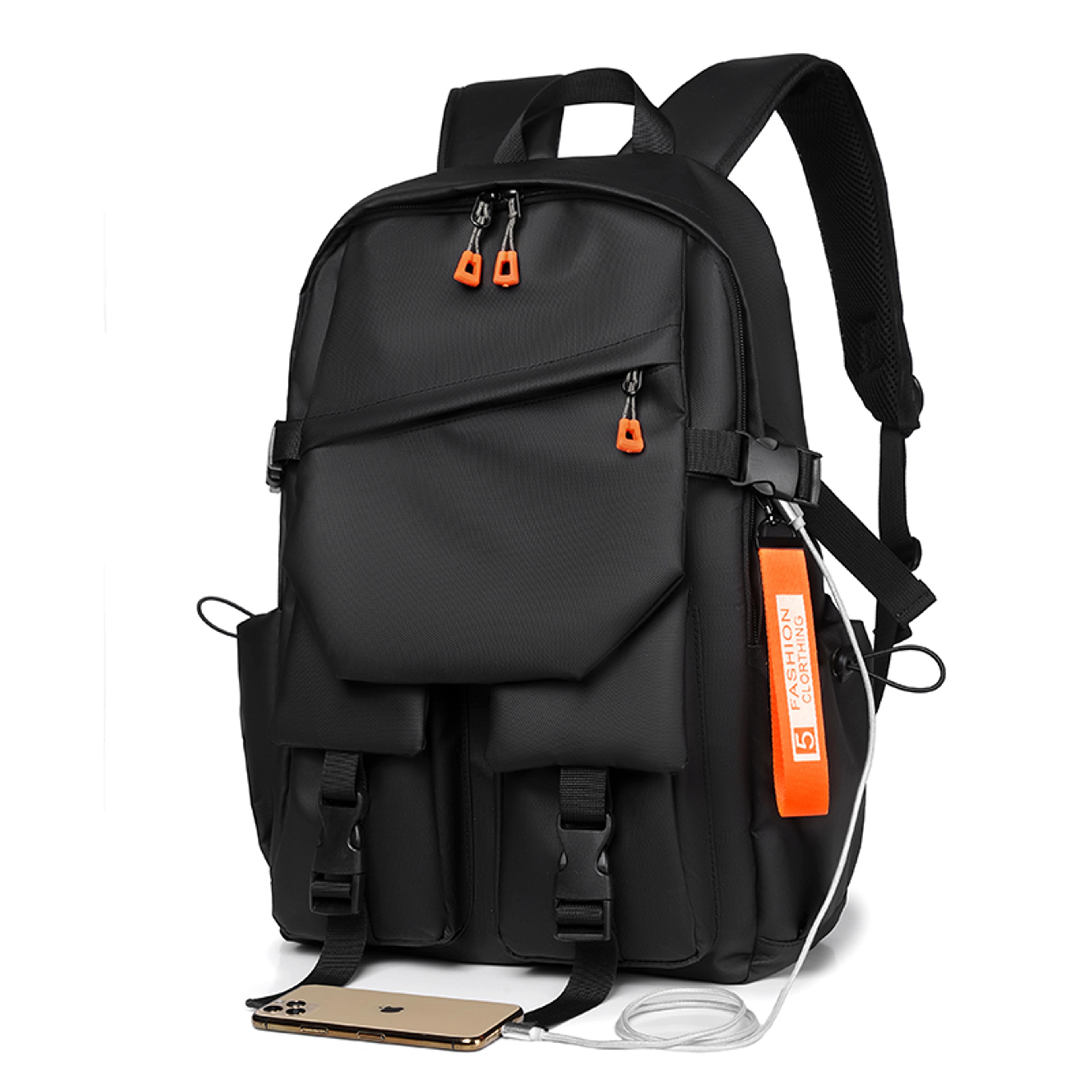 luxury mens laptop backpack waterproof travel bag for work school and business