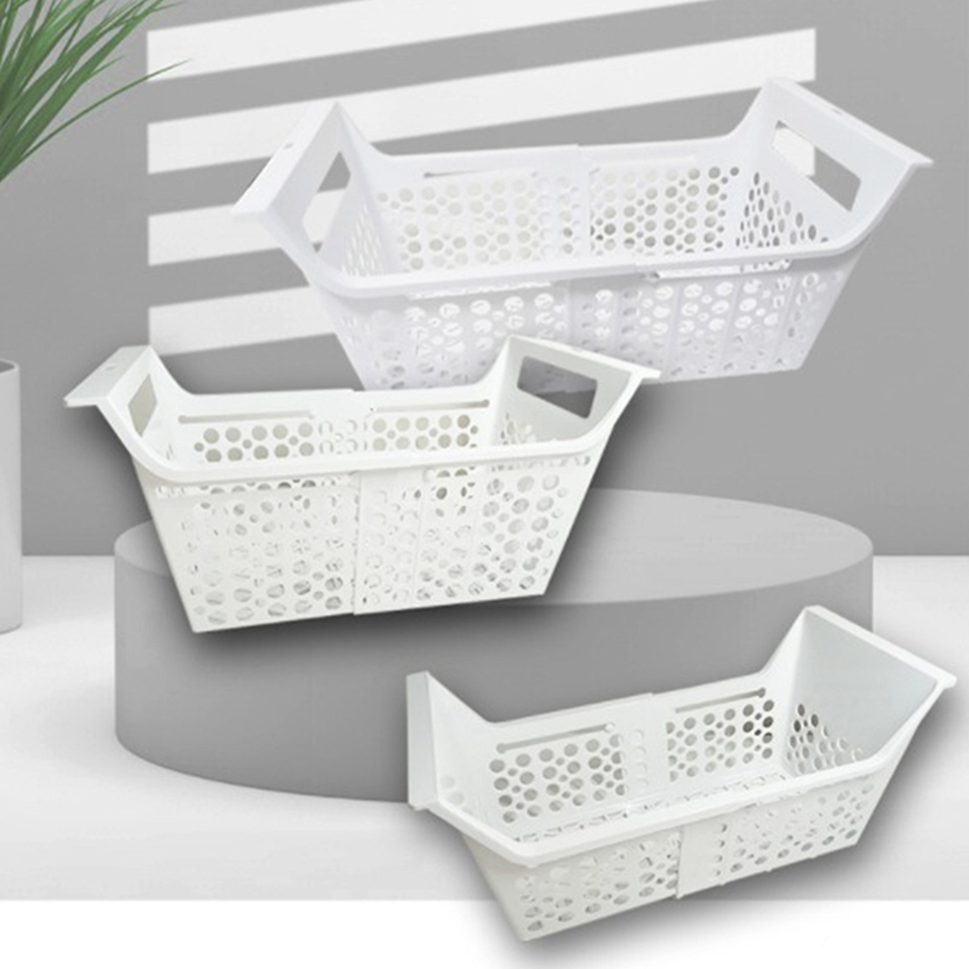 heavy duty chest freezer storage basket organizer refrigerator bin