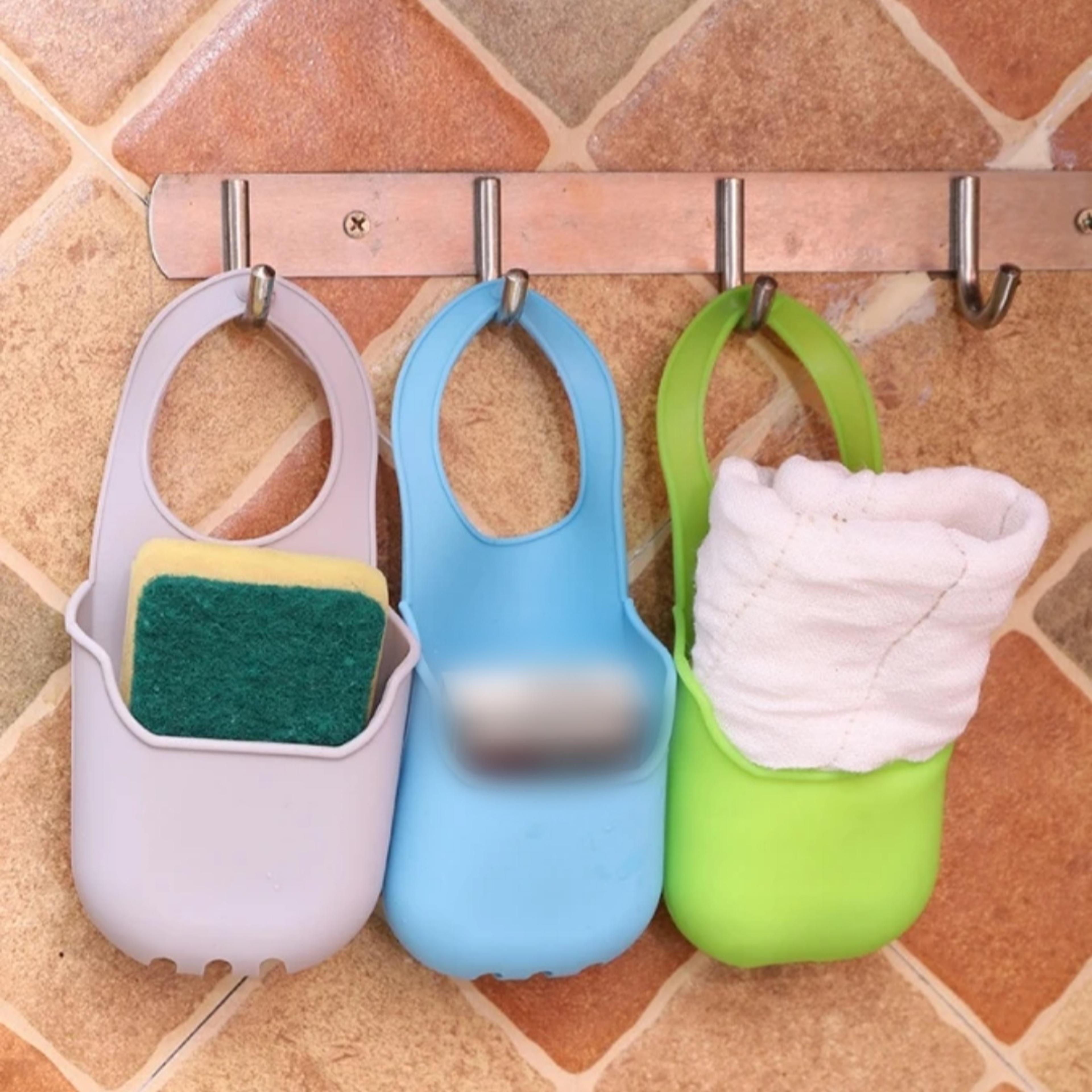 sink organizer hanging kitchen sink rack sponge holder drain basket