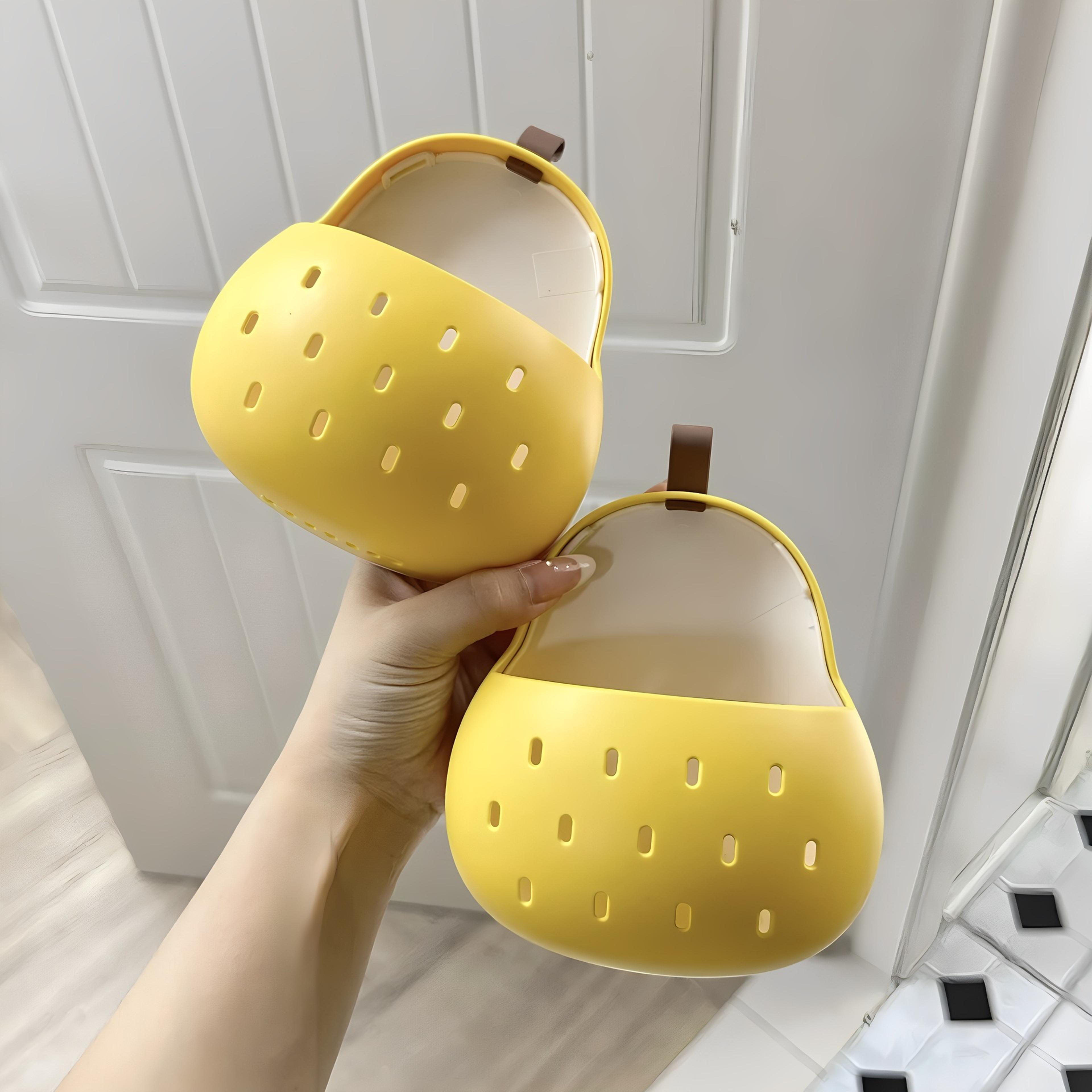 pear shaped kitchen storage organizer chopstick holder with drain basket