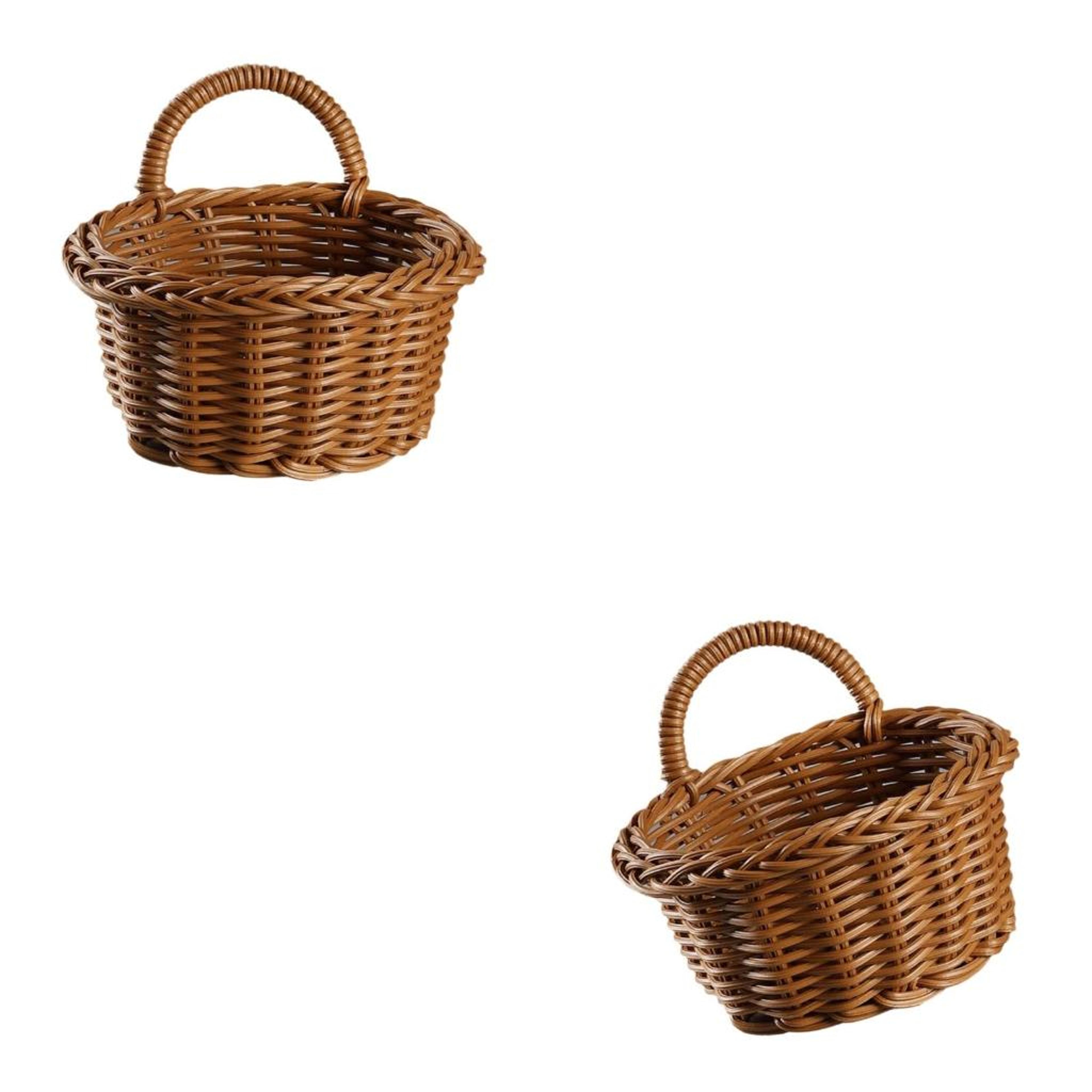 elegant space saving storage basket kitchen organizer for home bedroom and dorm
