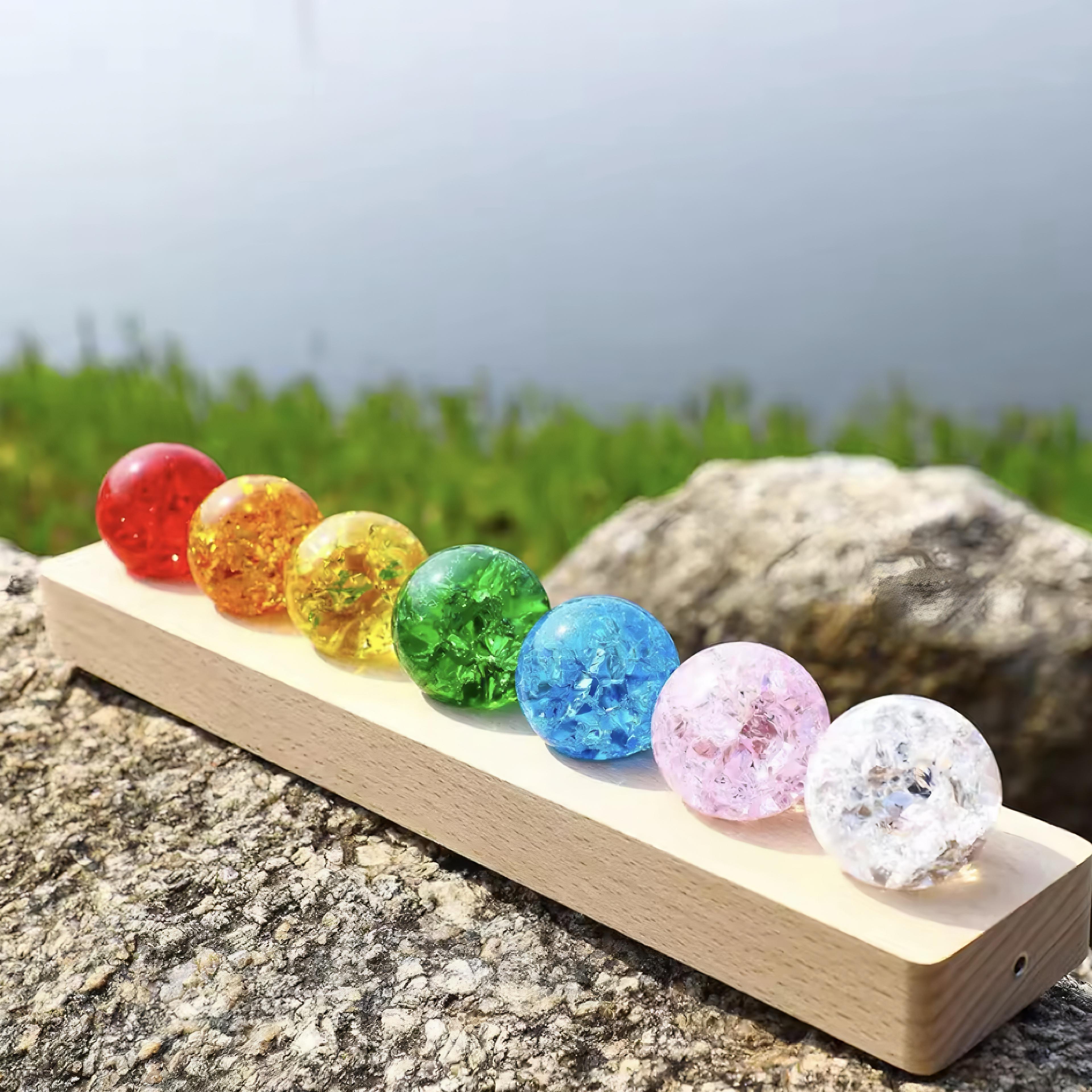 colorful starry sky ball with luminous beaded decor for room ambiance