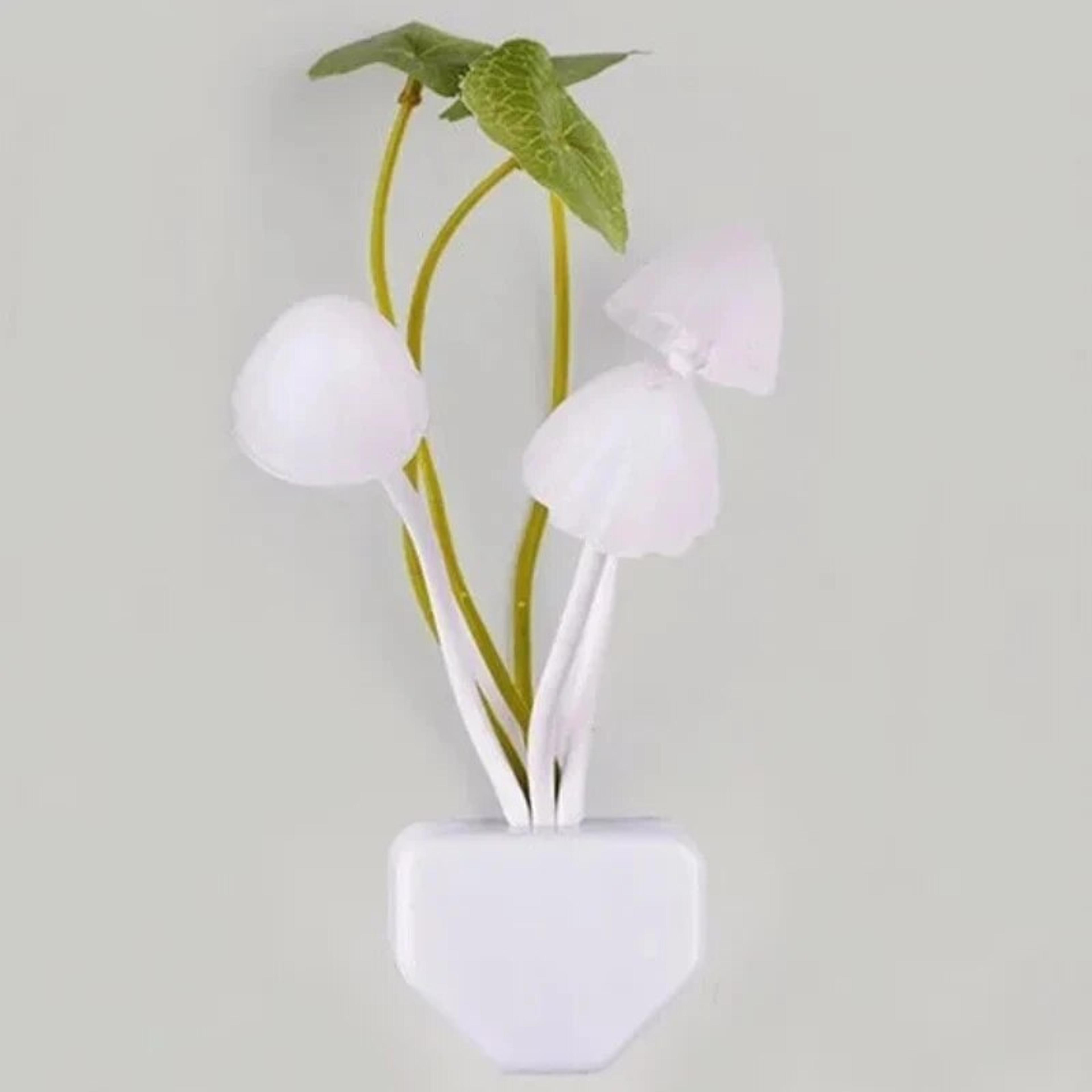 mushroom night light with sensor color led lamp for bedroom decor us plug