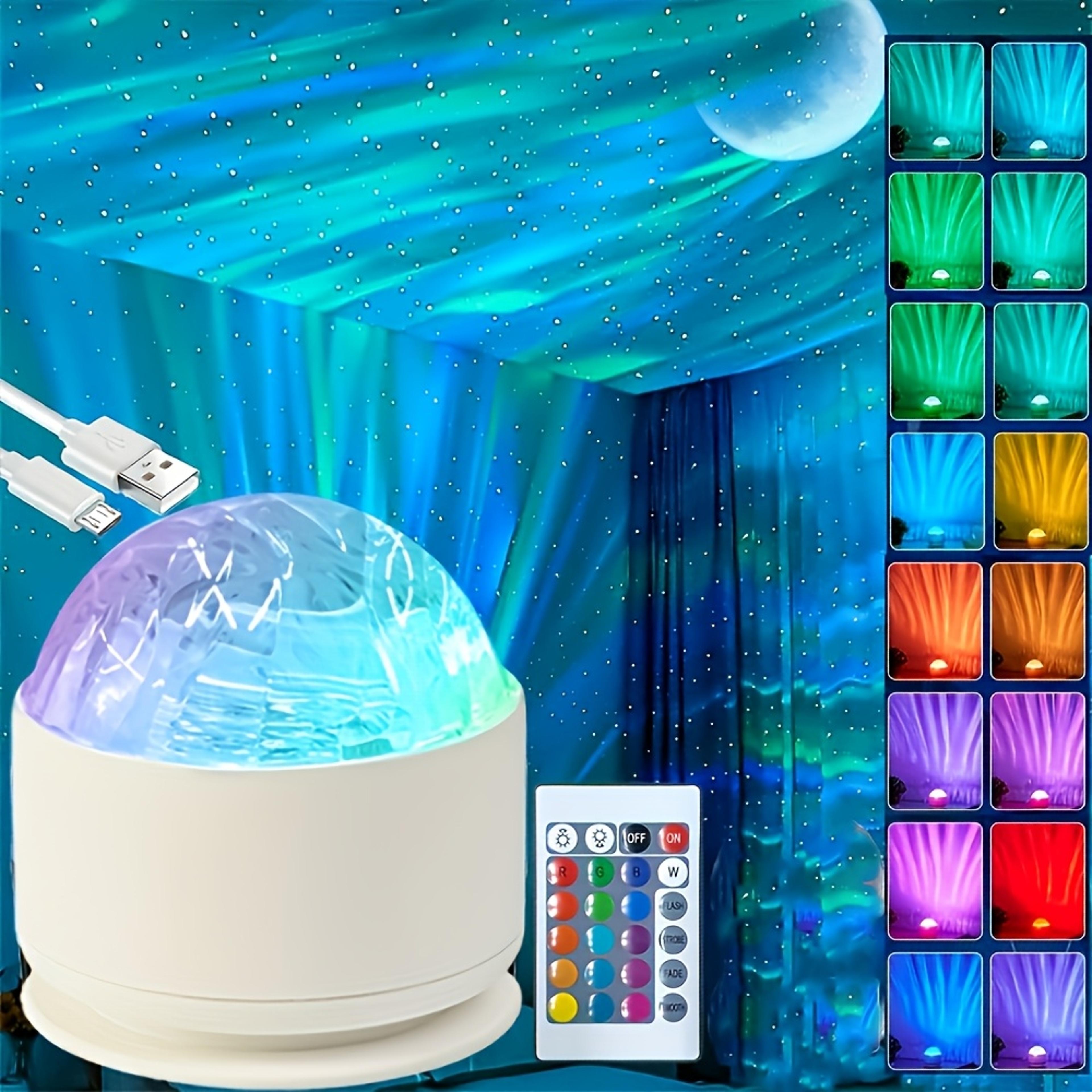midnight halo aurora glow light bar projector night light for party decor