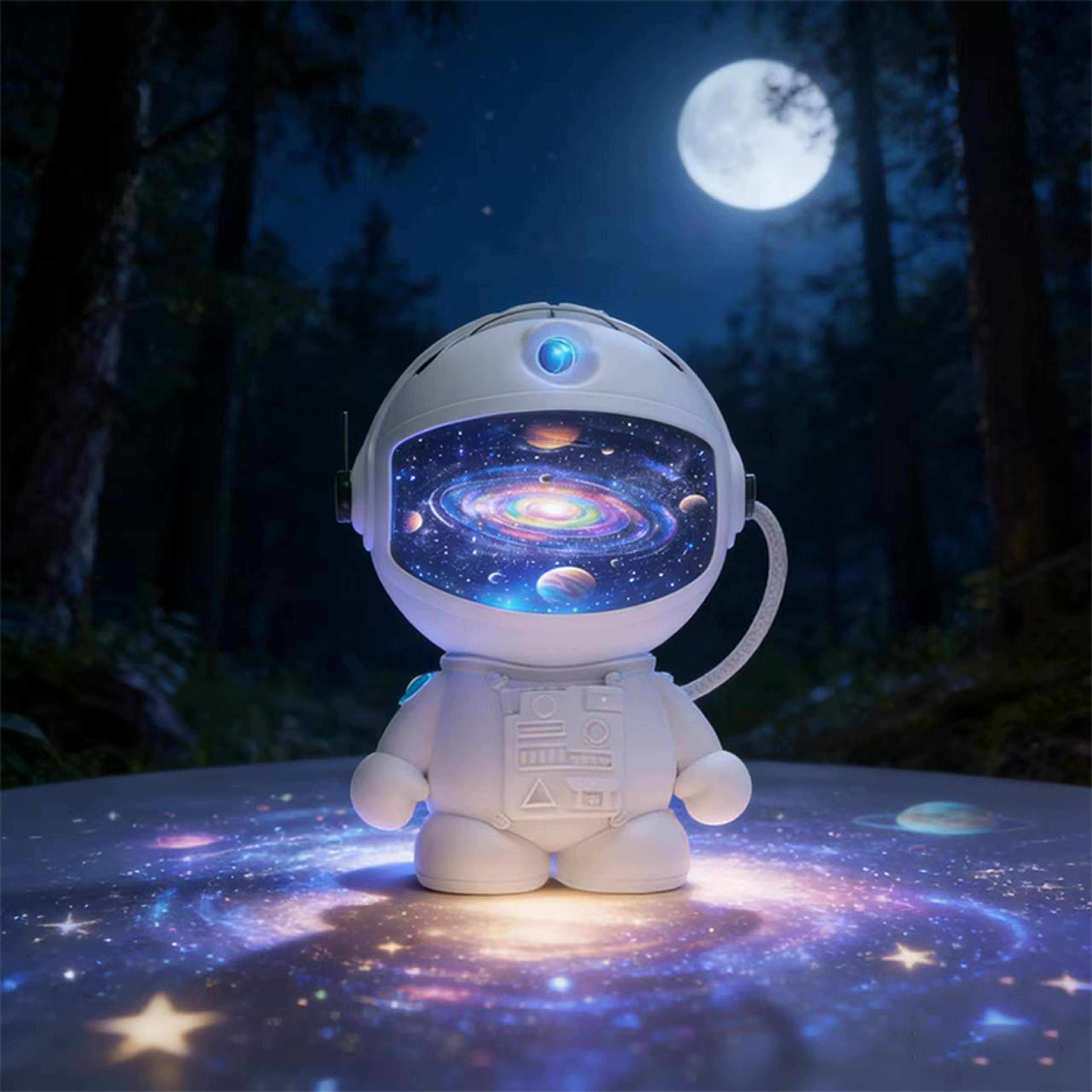 galaxy projector with space films rotating starry night planetarium lamp
