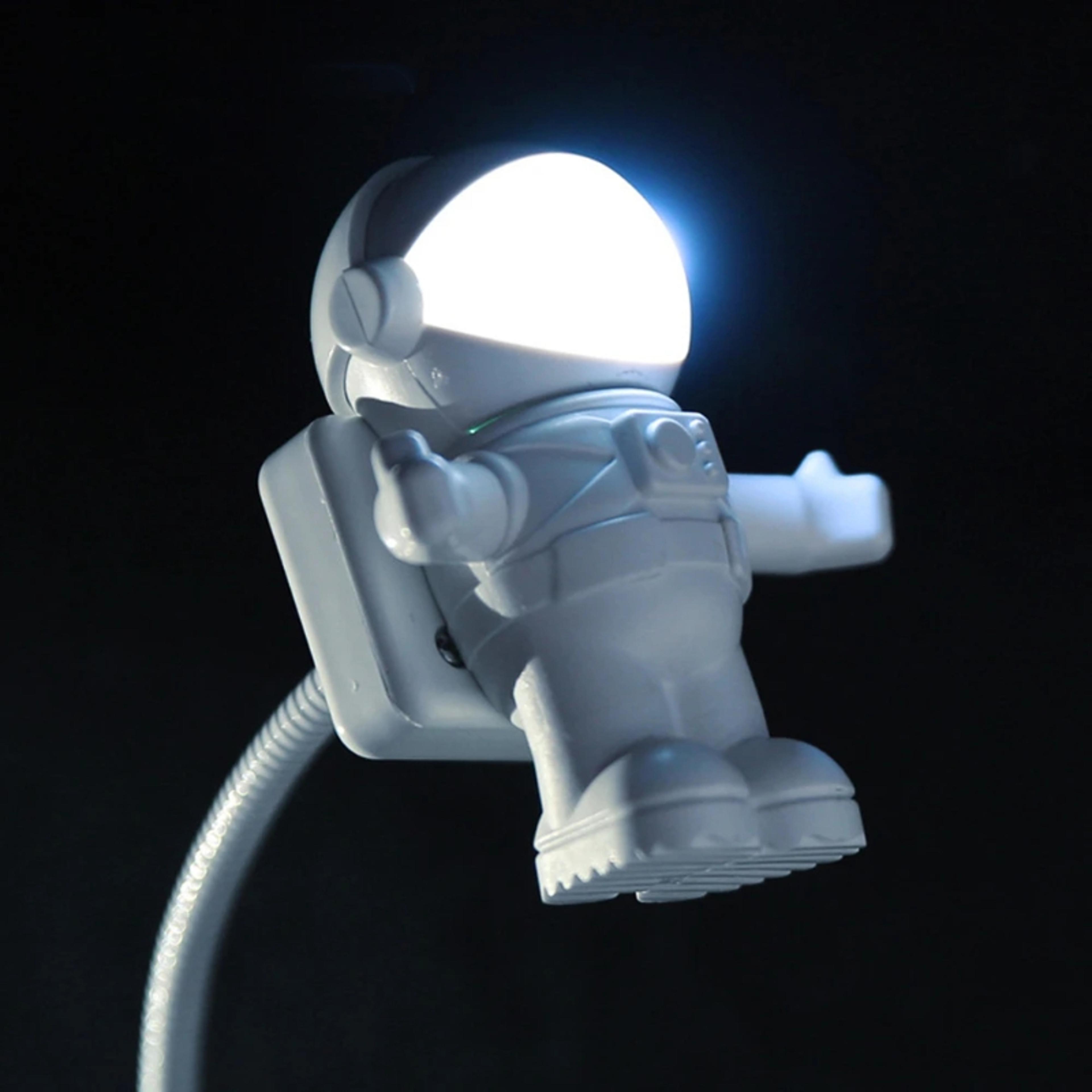 astronaut usb night light reading lamp for desk laptop keyboard