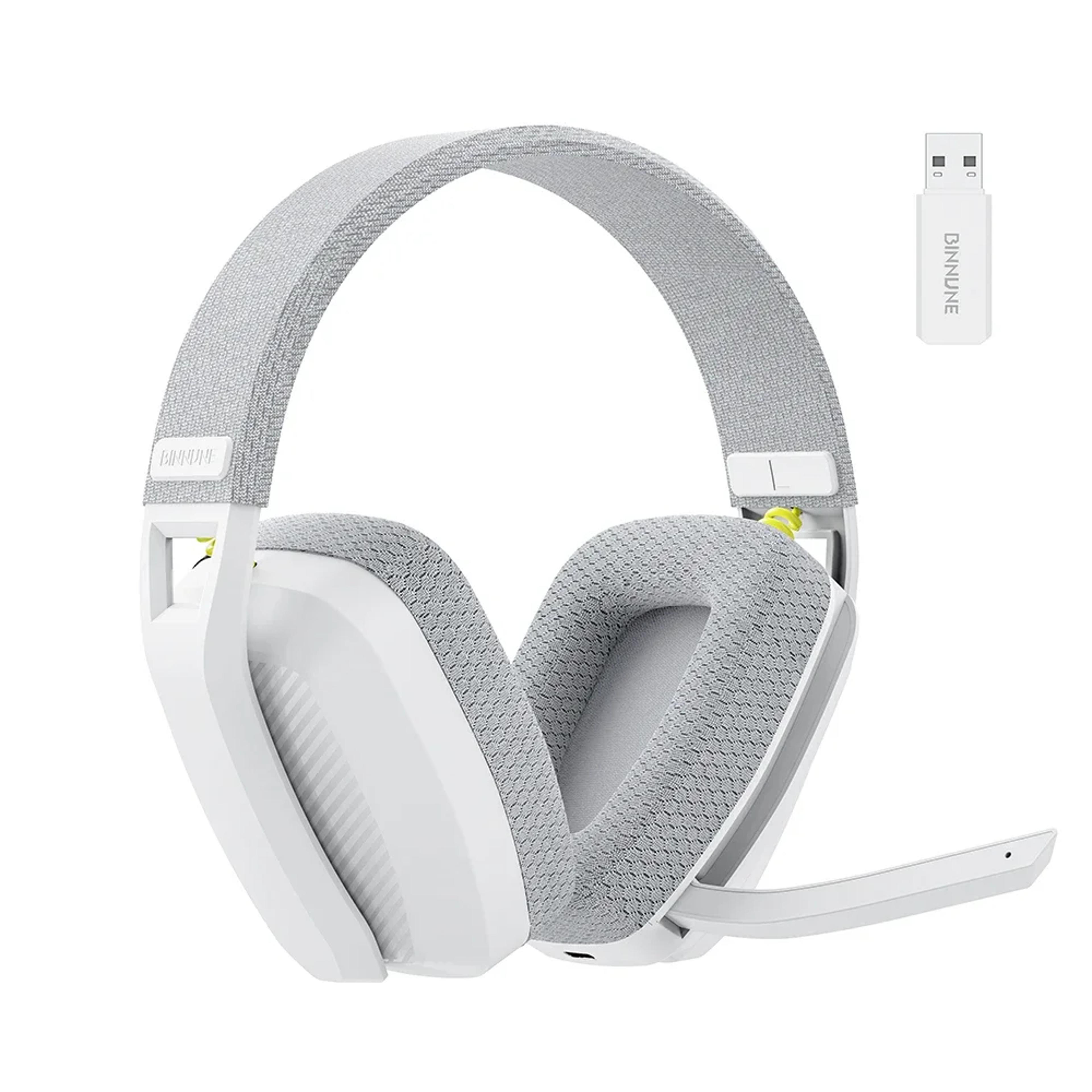 wireless gaming headset with mic for ps5 ps4 pc and bluetooth devices