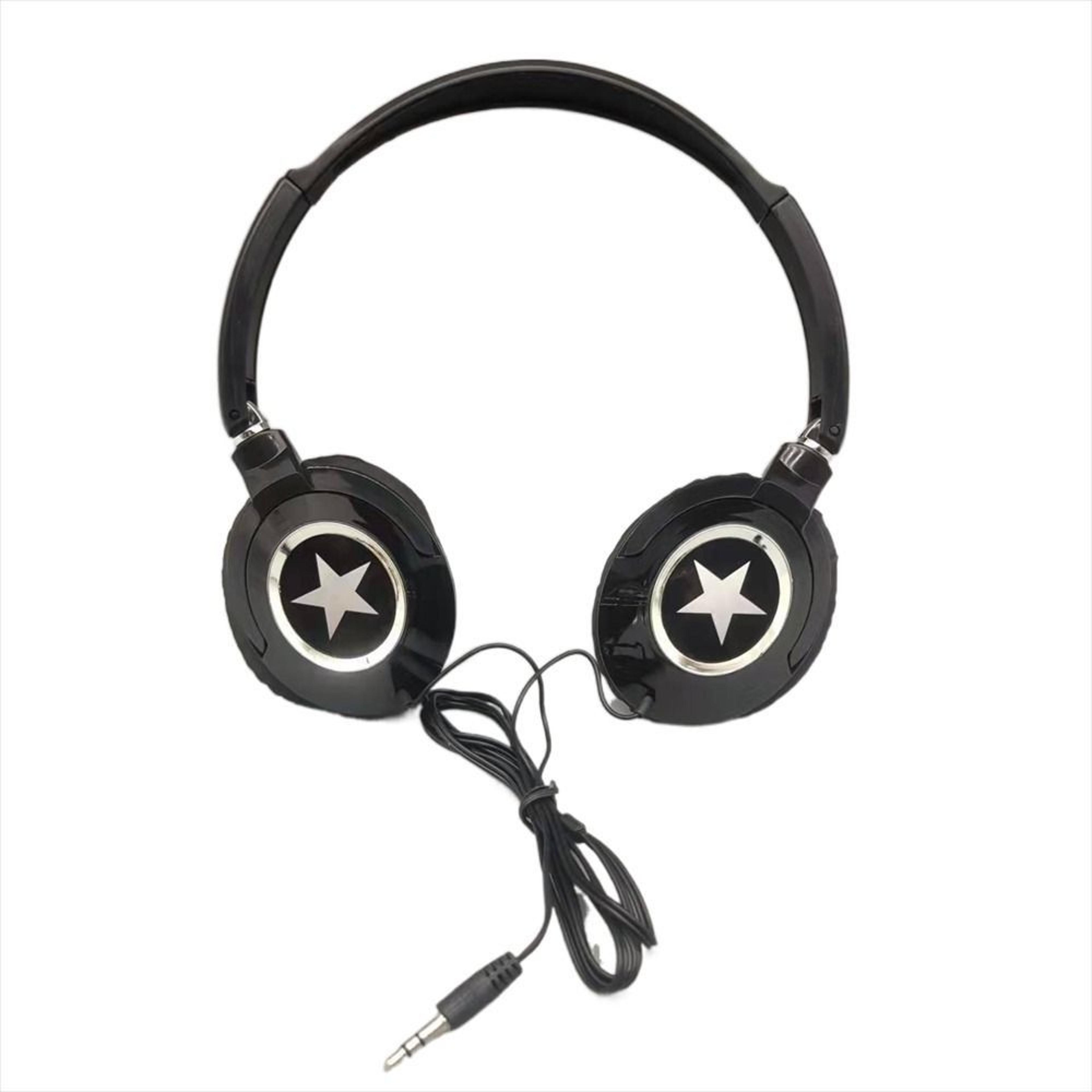 hifi bass wired over ear headphones stereo sound headset for pc mobile
