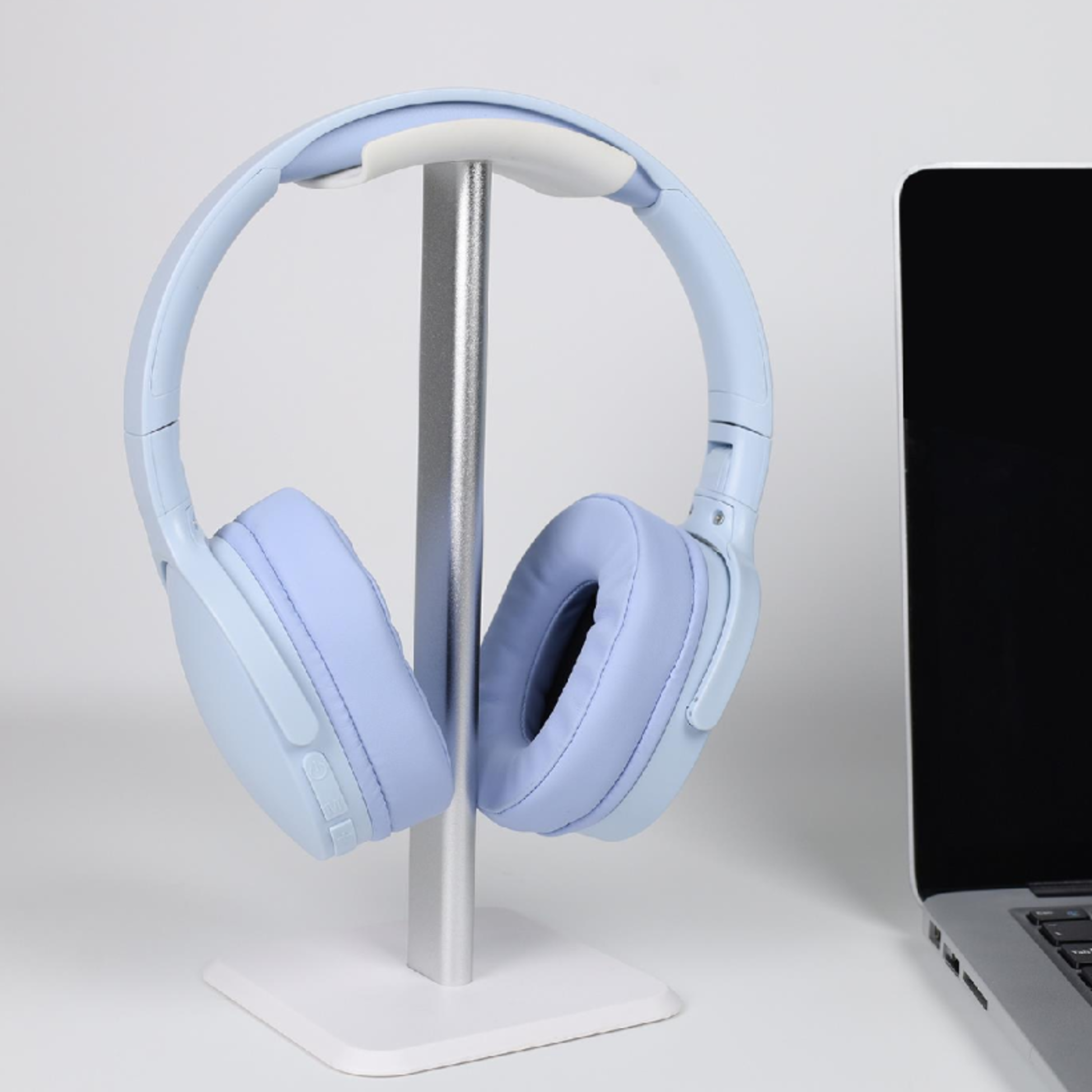 wireless over ear bluetooth headphones with hd mic hifi stereo sound tf aux music player
